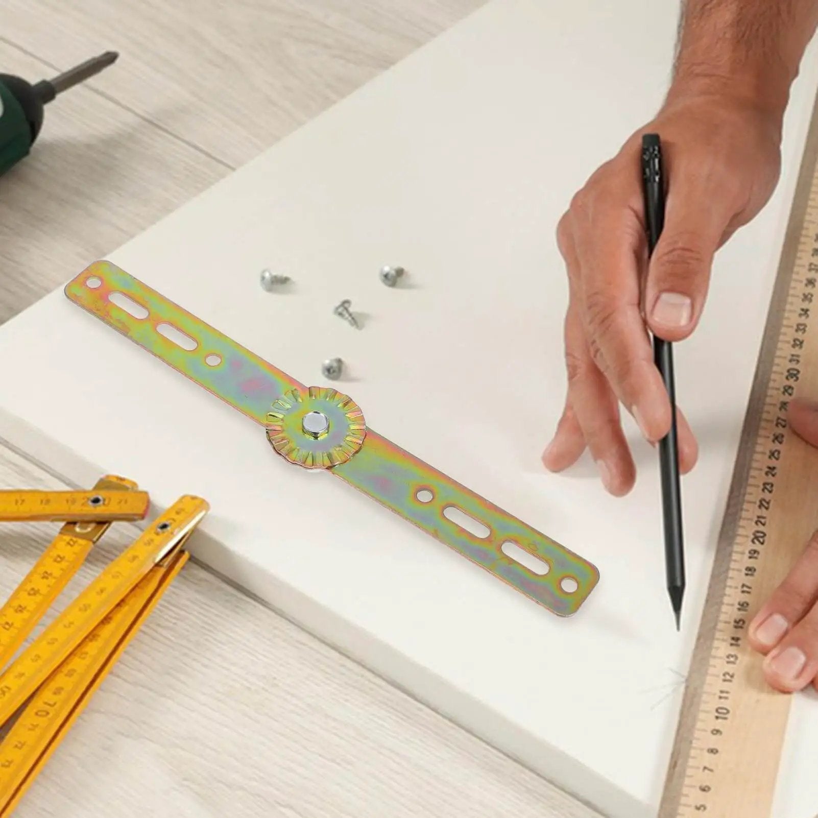 Heavy Duty Adjustable Angle Sofa Hinge With Automatic Reset Function For Bed Cabinet And Recliner Gear on a white board