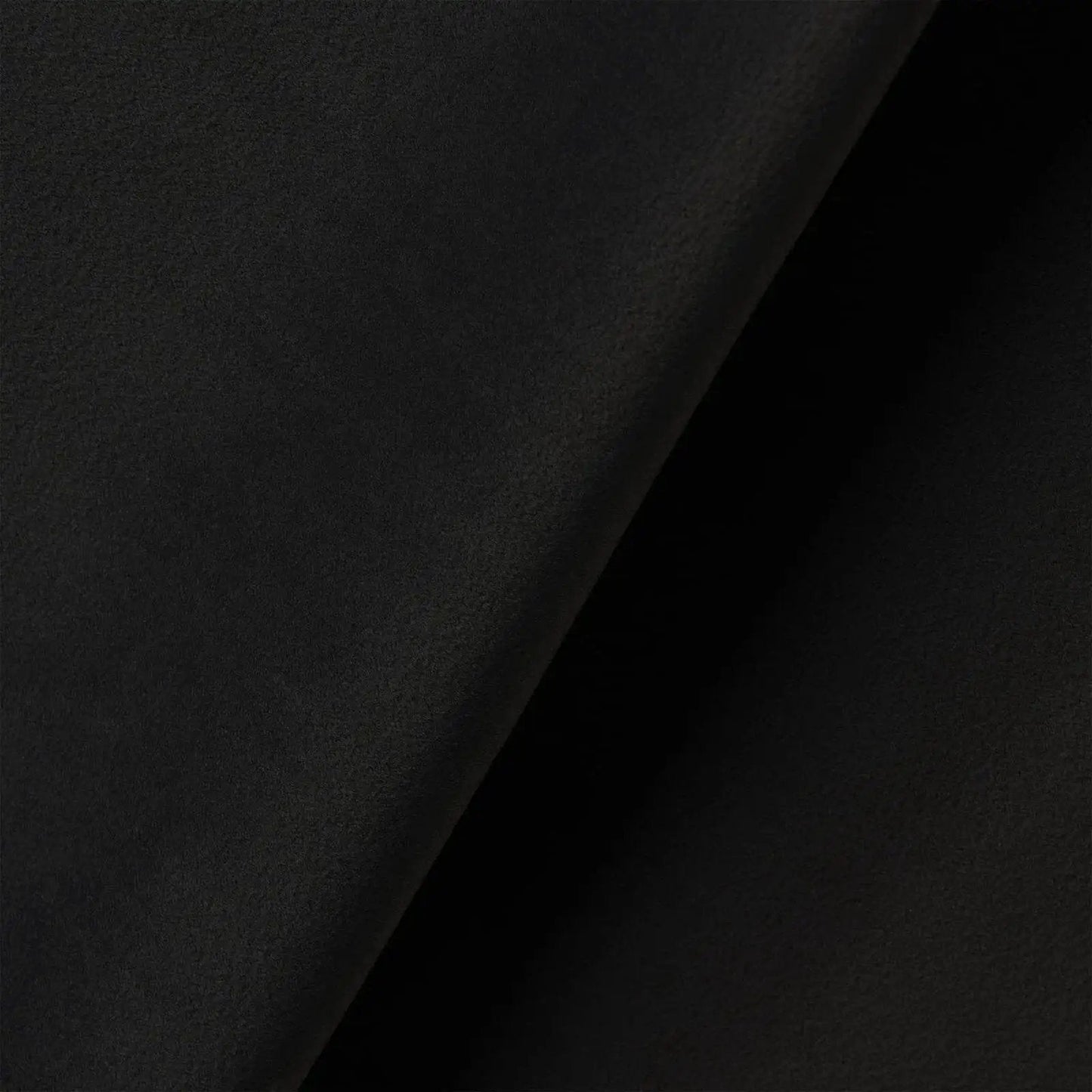 Black Suede Headliner Fabric With Foam Backing 79x60 Inches For Auto DIY, shown in close-up view highlighting material texture.