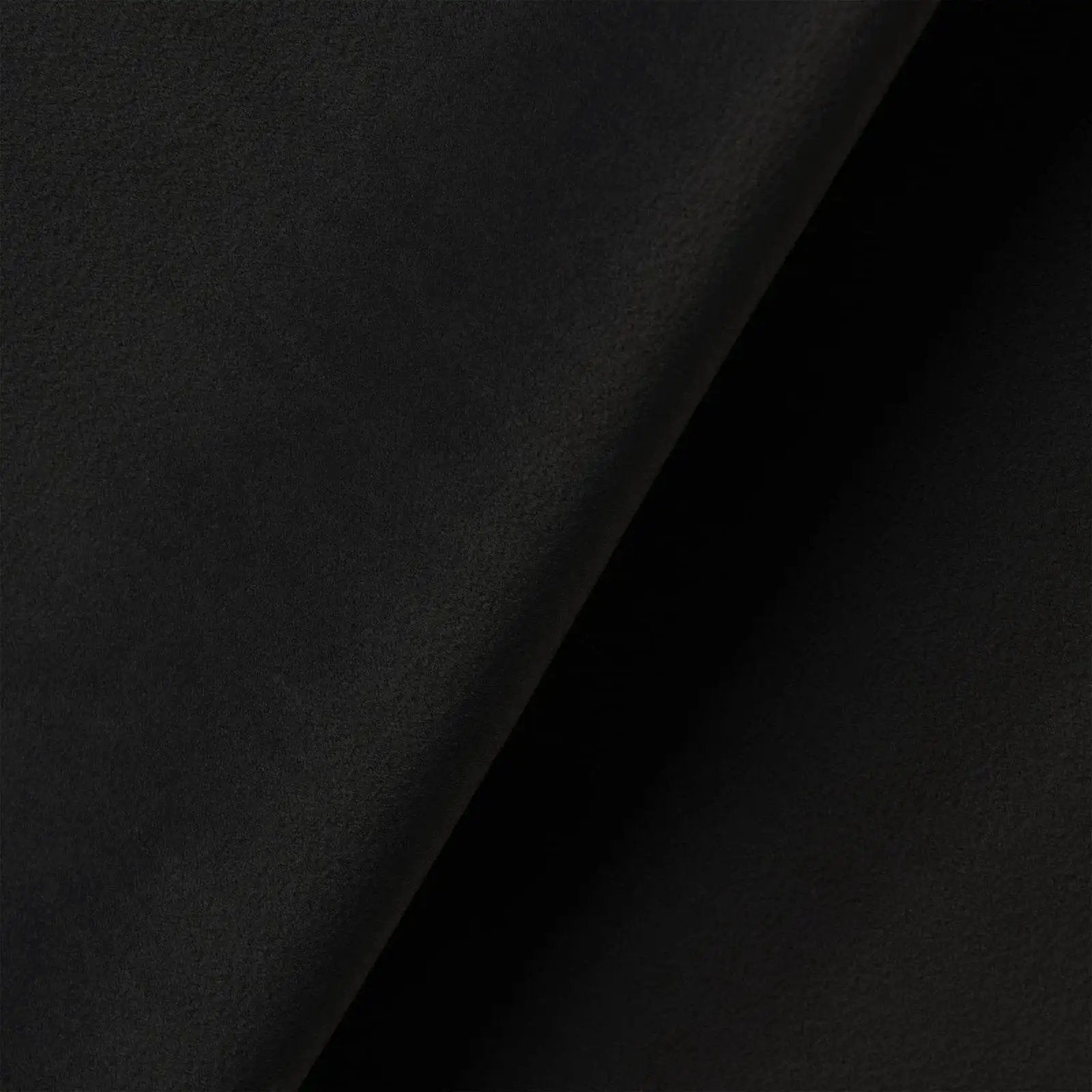 Black Suede Headliner Fabric With Foam Backing 79x60 Inches For Auto DIY, shown in close-up view highlighting material texture.