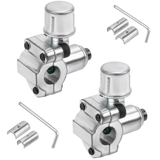 Piercing Valve Kit for Refrigerator Lines With Two BPV 31 Valves Two Hex Keys And Four Adapters In Zinc Alloy