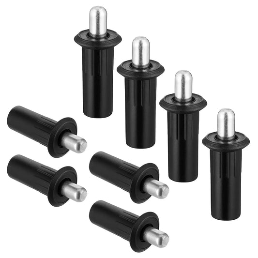 8 Piece Spring Hinge Pins For Cabinet Doors Damper Replacement Pins Spring Loaded Iron Cabinet Pins for Furniture Fittings and Shutters
