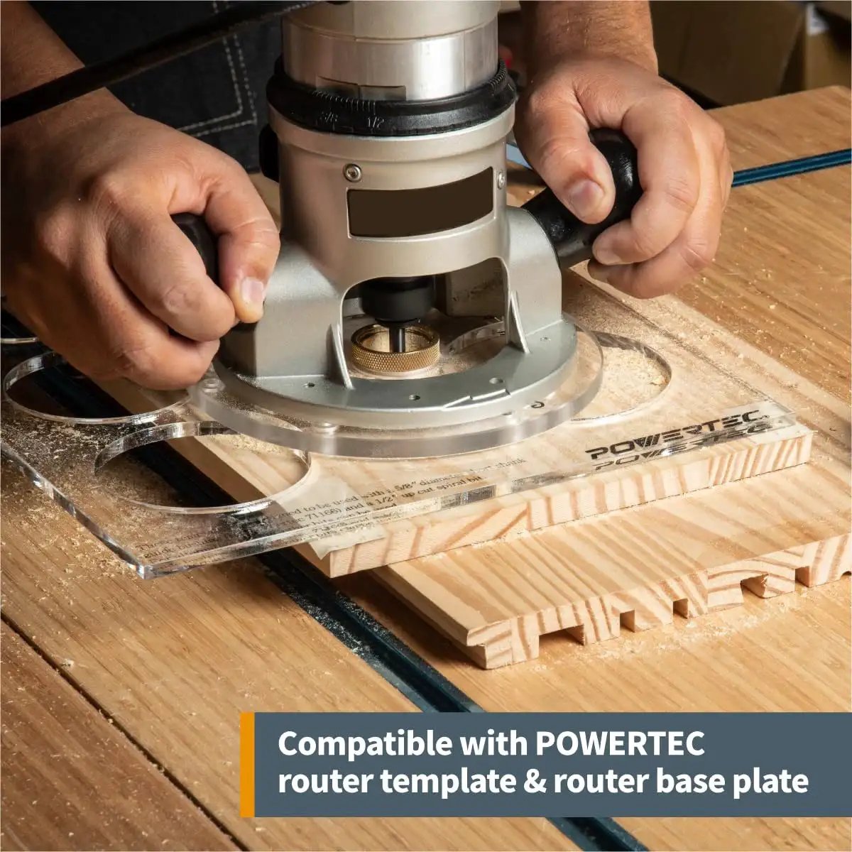 Router Guide Bushing Five Eighths Inch Solid Brass Short Shank For Precision Dovetail Routing With Template Guide Screw On Lock Nut