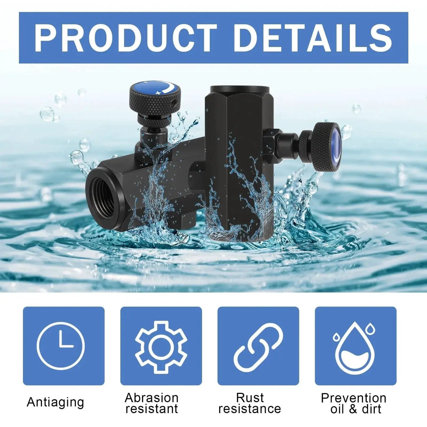 Two Pack KC 04 Hydraulic Flow Control Valves One Half Inch NPT Threaded Throttle Check Valve Up To Three Thousand PSI Carbon Steel