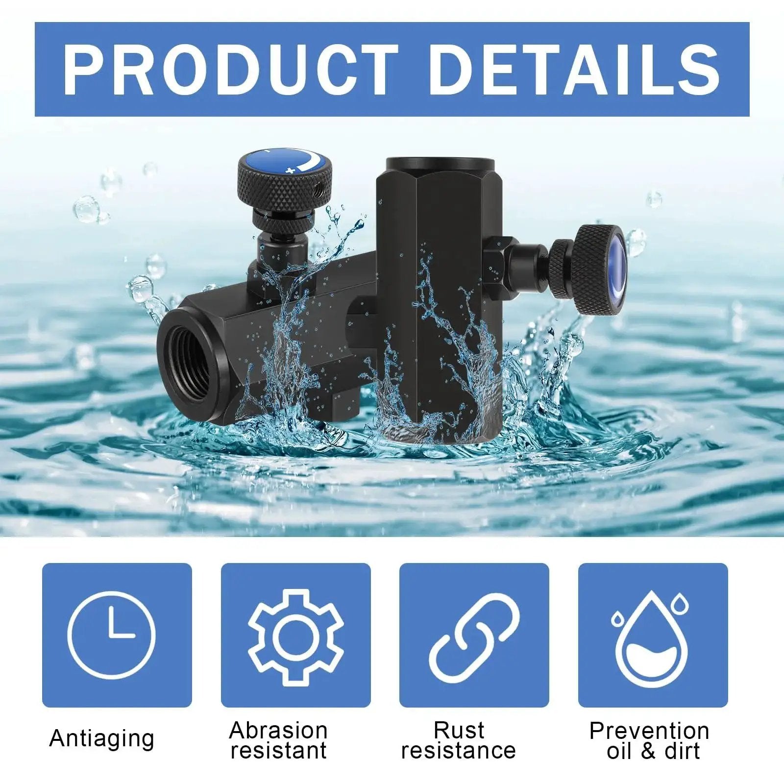 Two Pack KC 04 Hydraulic Flow Control Valves One Half Inch NPT Threaded Throttle Check Valve Up To Three Thousand PSI Carbon Steel