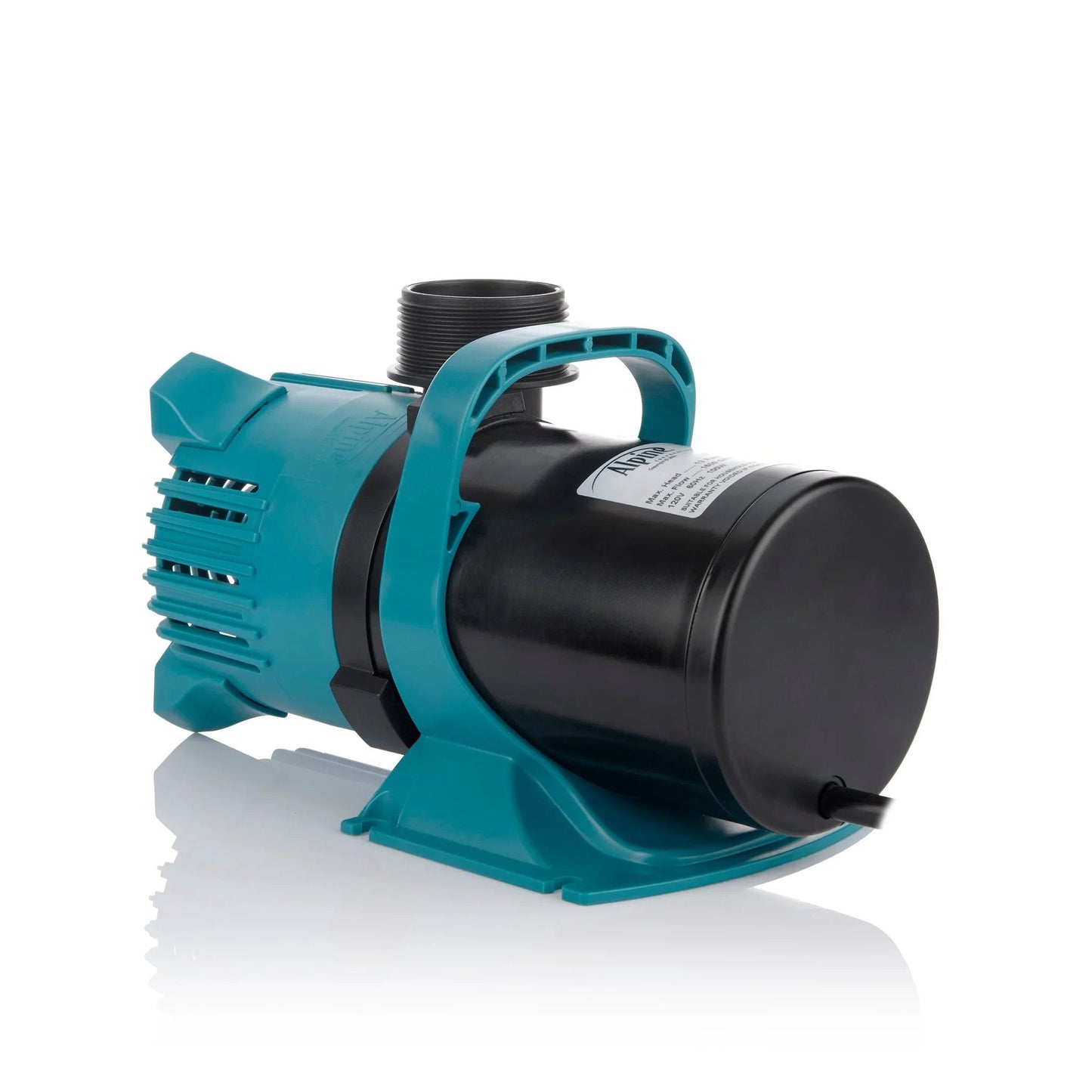 Beast 3000 GPH Vortex Submersible Pump For Ponds Waterfalls And Fountains Energy-Saving Durable Design Quiet Operation Black Teal Finish