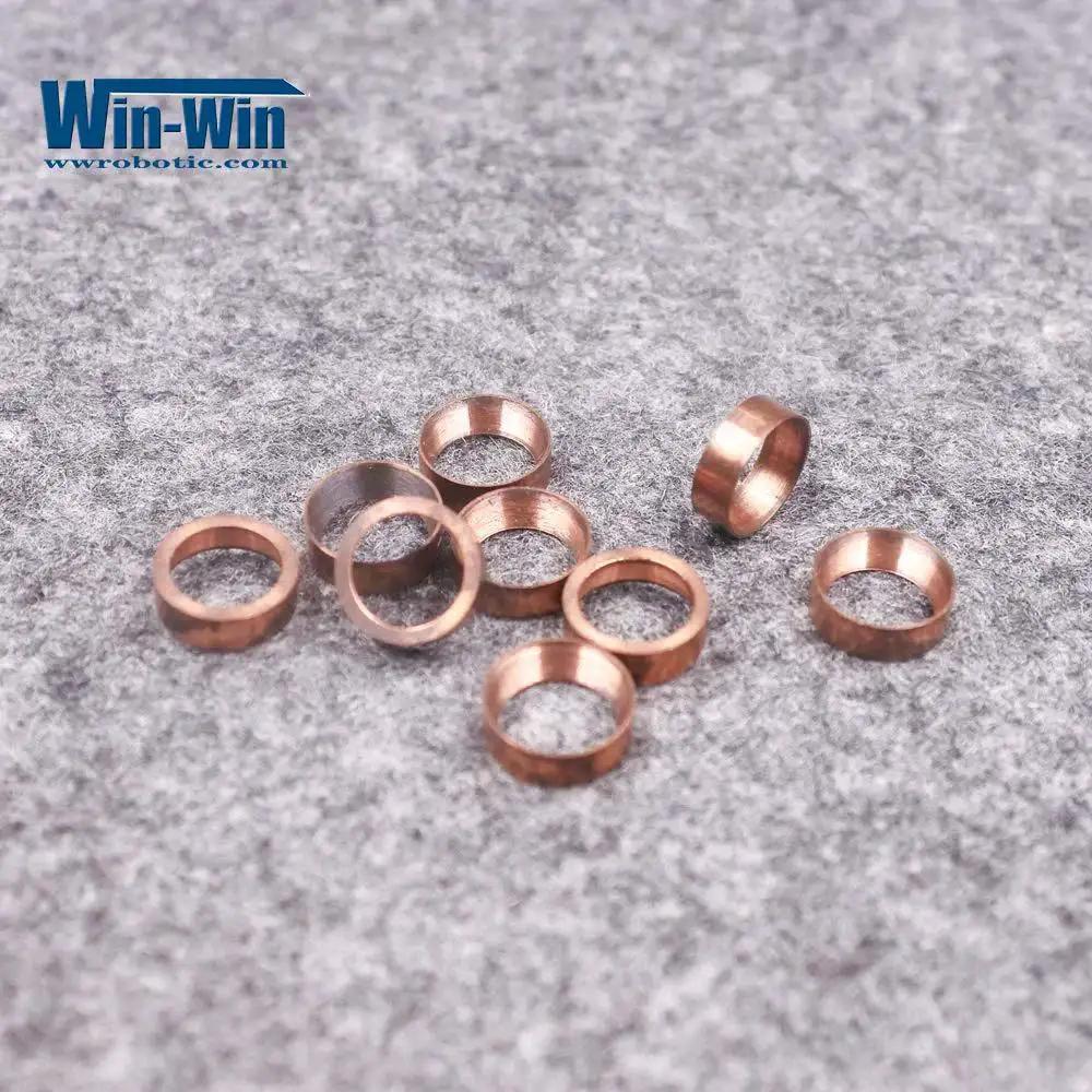 60K Bleed Down Valve Cone Seal Hoop B-5723-1 copper rings for Water Jet Intensifier Pump Cutting Machine on gray surface