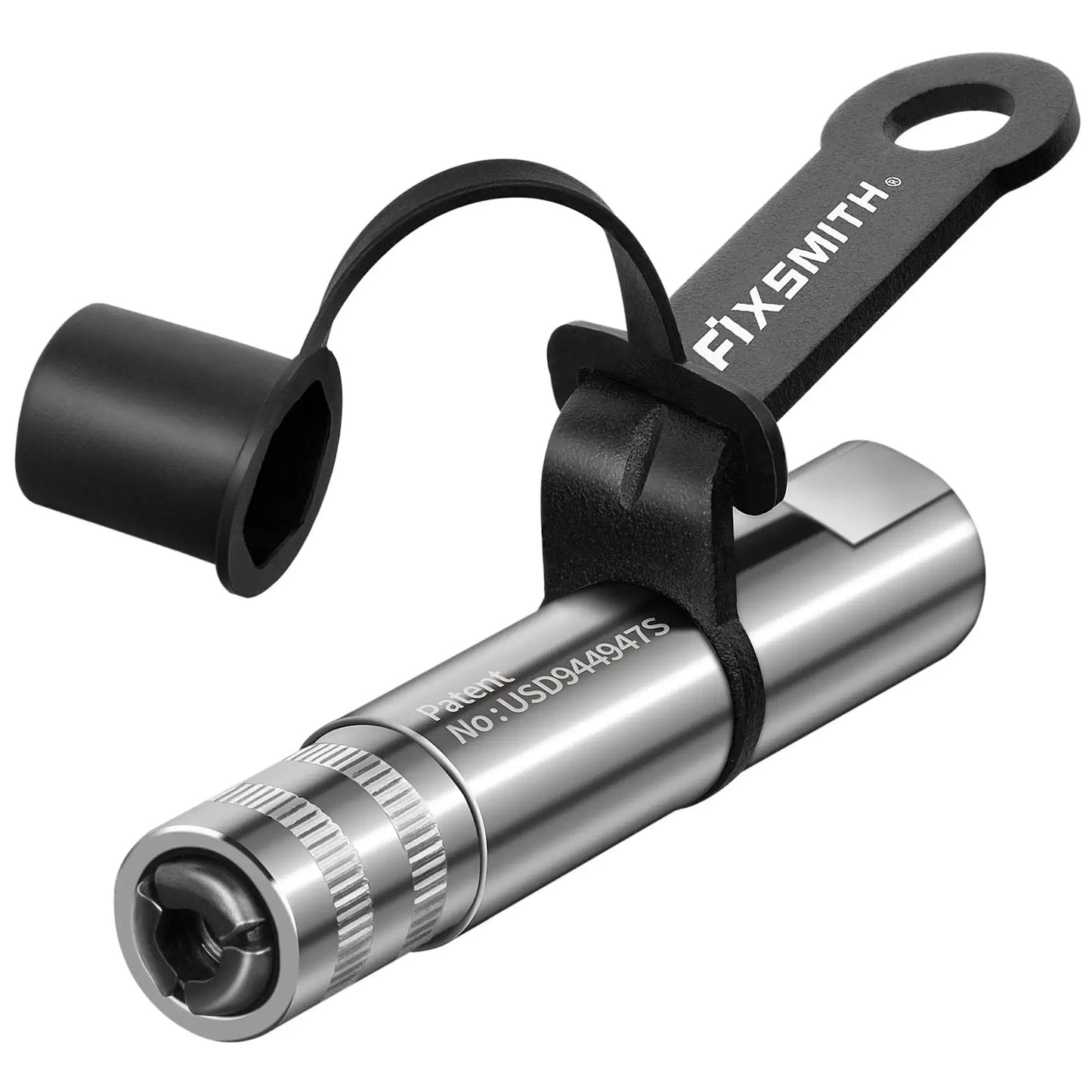 Heavy Duty Grease Gun Coupler With Quick Release Locking For Secure Zerk Fittings, 10000 PSI High Pressure, One Eighth Inch NPT Fittings