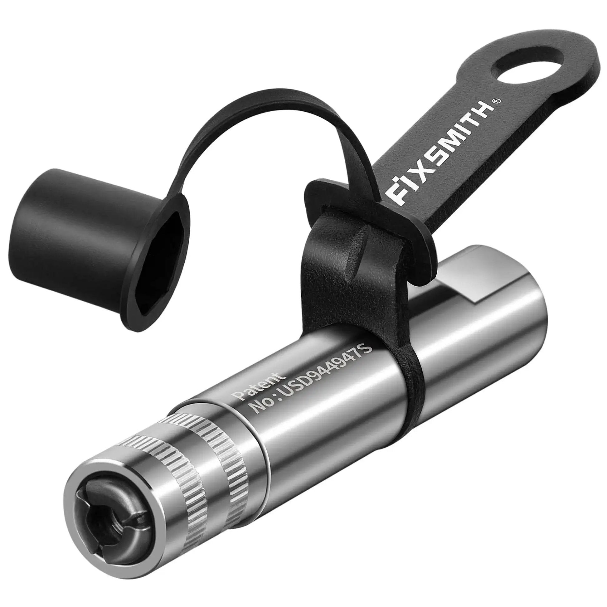 Heavy Duty Grease Gun Coupler With Quick Release Locking For Secure Zerk Fittings, 10000 PSI High Pressure, One Eighth Inch NPT Fittings