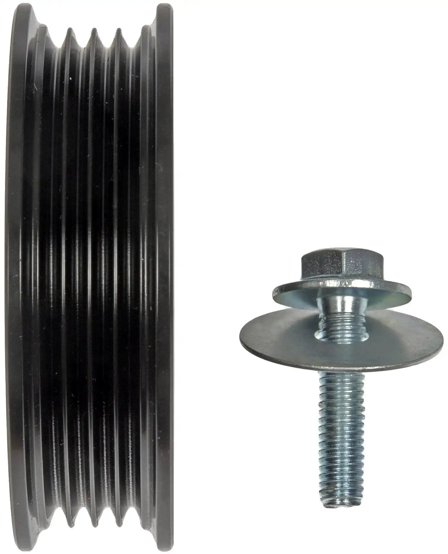 Accessory Drive Belt Idler Pulley for Ford Cars and Trucks Direct Replacement That Stops Squealing or Groaning and Keeps Drive Belt Tension On