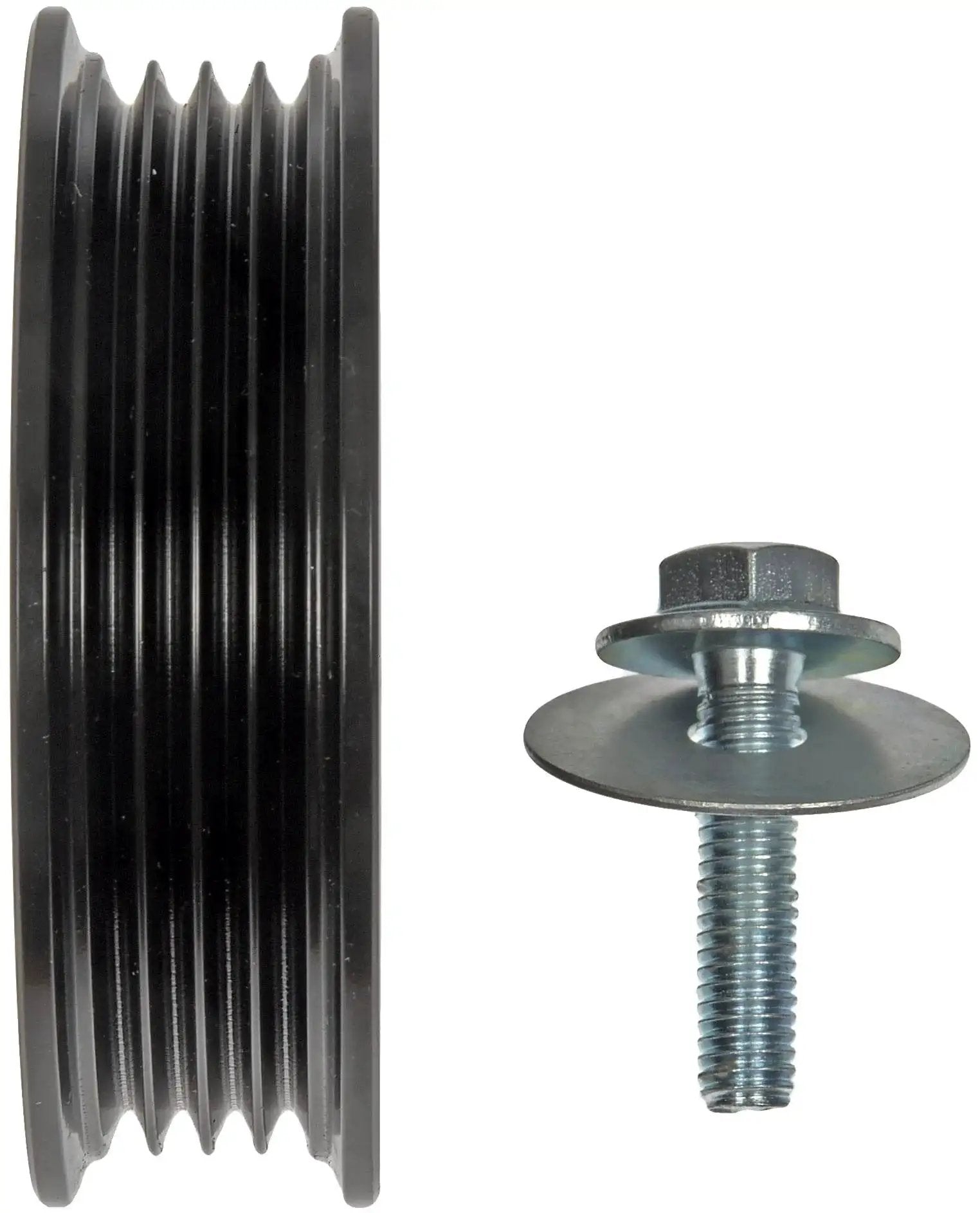Accessory Drive Belt Idler Pulley for Ford Cars and Trucks Direct Replacement That Stops Squealing or Groaning and Keeps Drive Belt Tension On