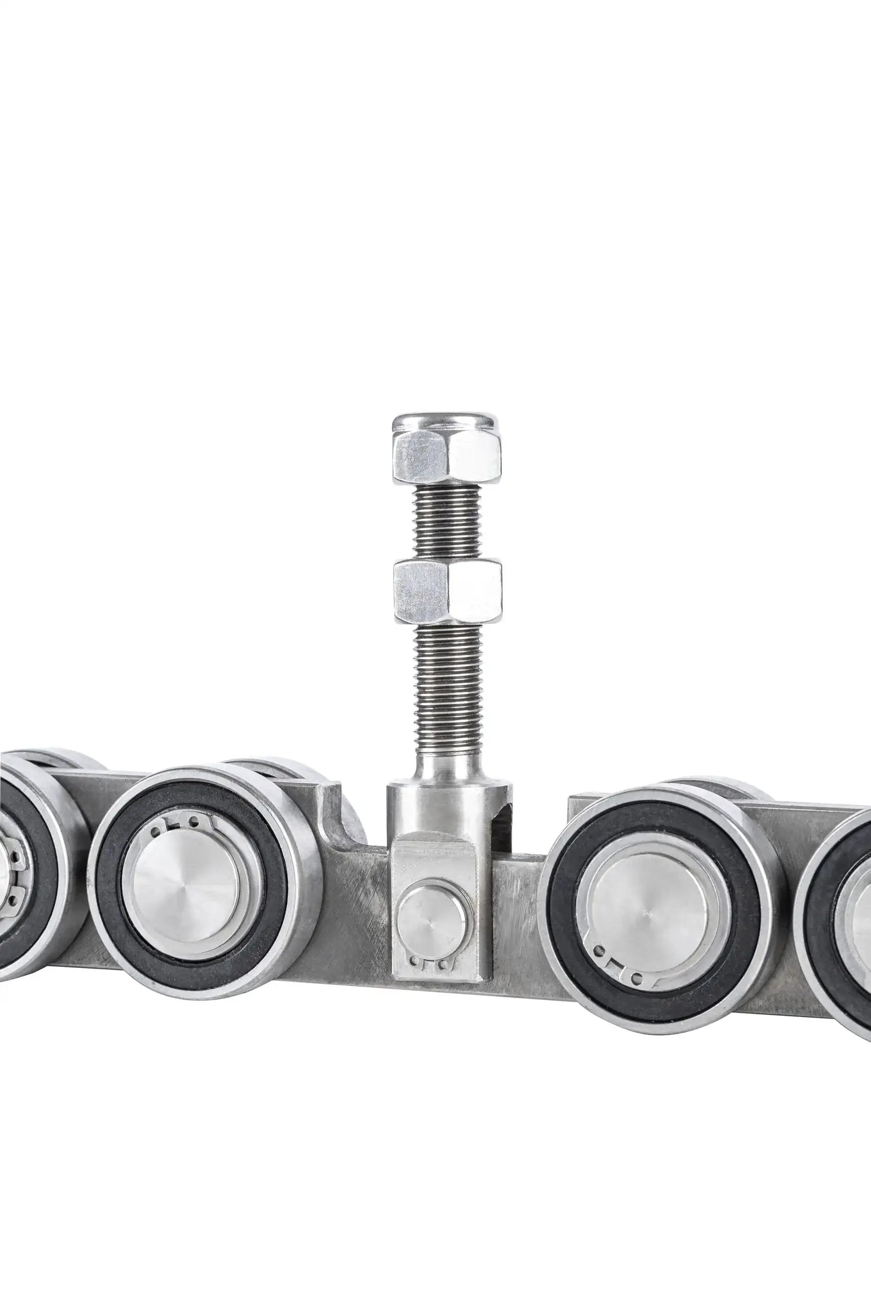Sliding Gate Trolley Truck Assembly With Four Bearings And Eight Steel Wheels For Heavy Doors High Duty Load Bearing