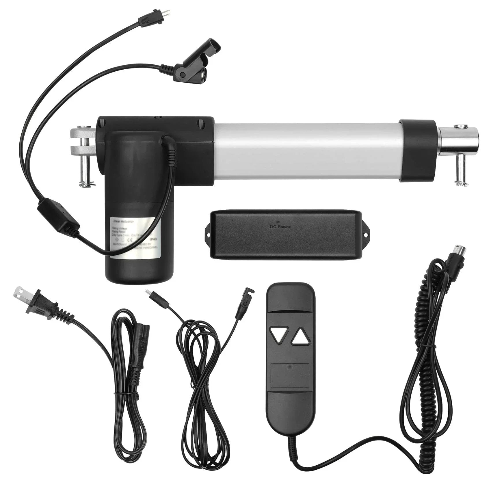 Heavy Duty Electric Recliner Actuator Replacement Kit For Lift Chairs 24V DC Motor Feikeer Compatible With 8.27 Inch Stroke And 15.31 Inch Minimum Install Length DIY Friendly Install