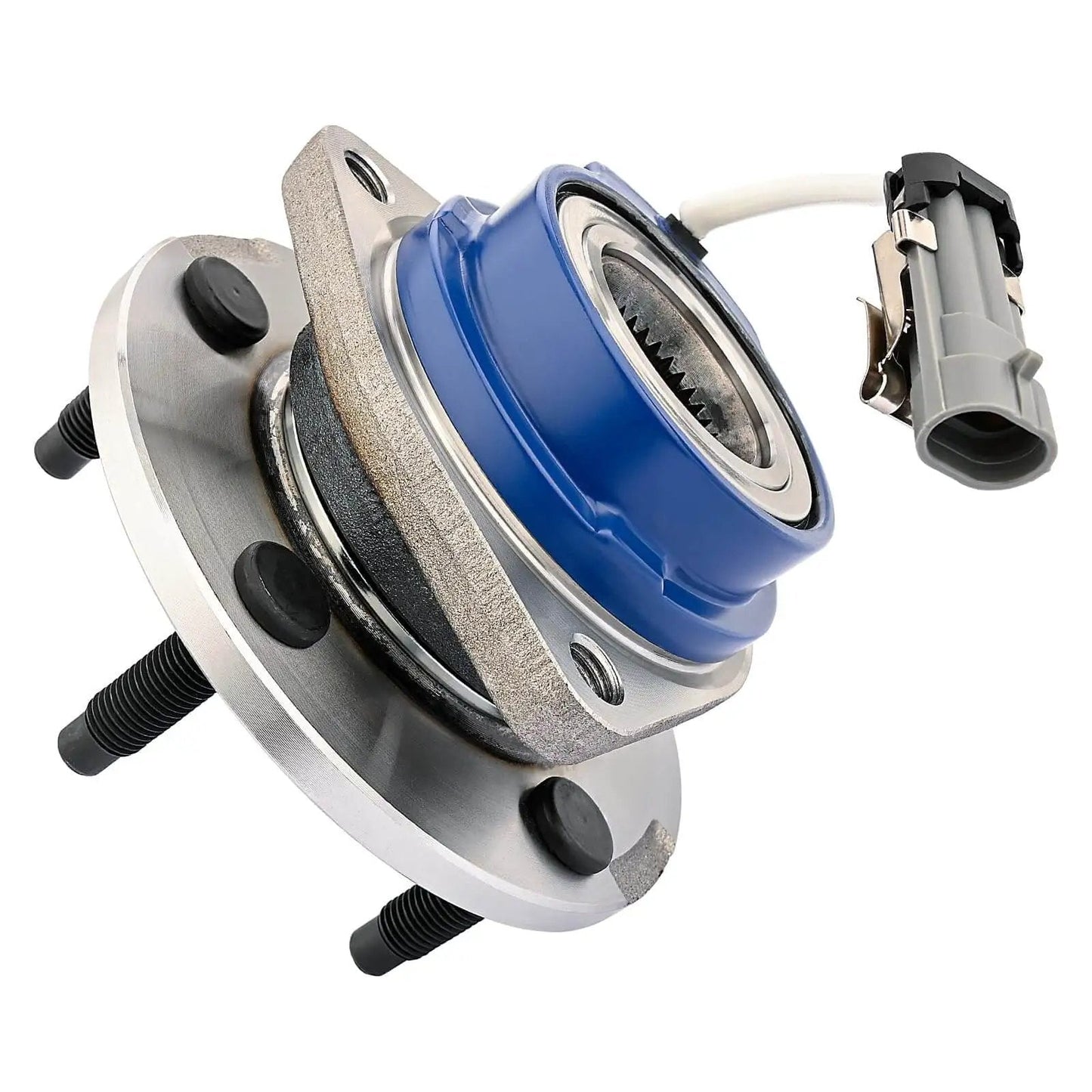 Close-up of a Pair Front or Rear Wheel Bearing Hub Assembly for Chevy Impala Monte Carlo Venture, Cadillac DTS DeVille