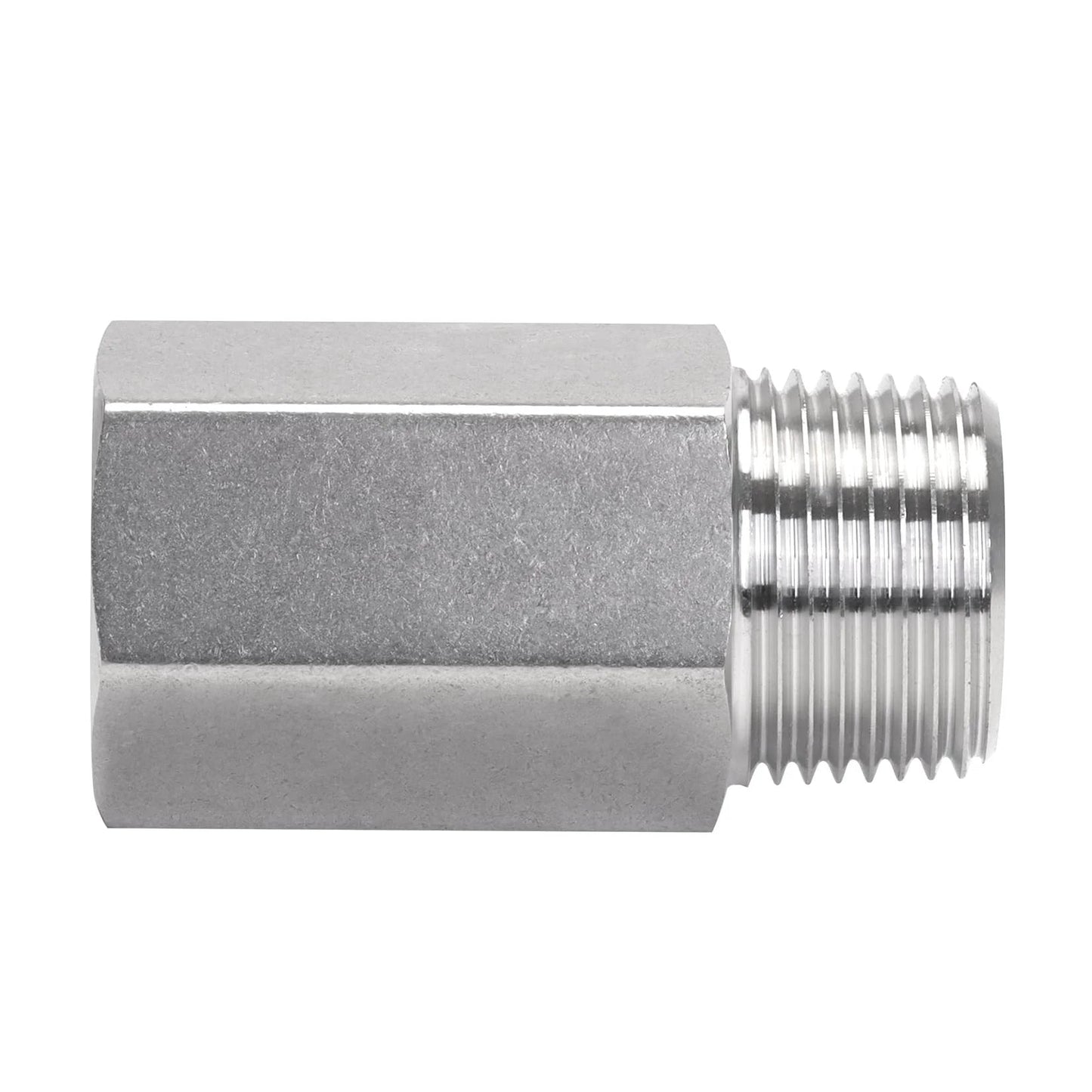 Heavy Duty Stainless Steel Air Check Valve One Half Inch NPT Male To One Half Inch NPT Female High Temperature One Way Backflow Preventer