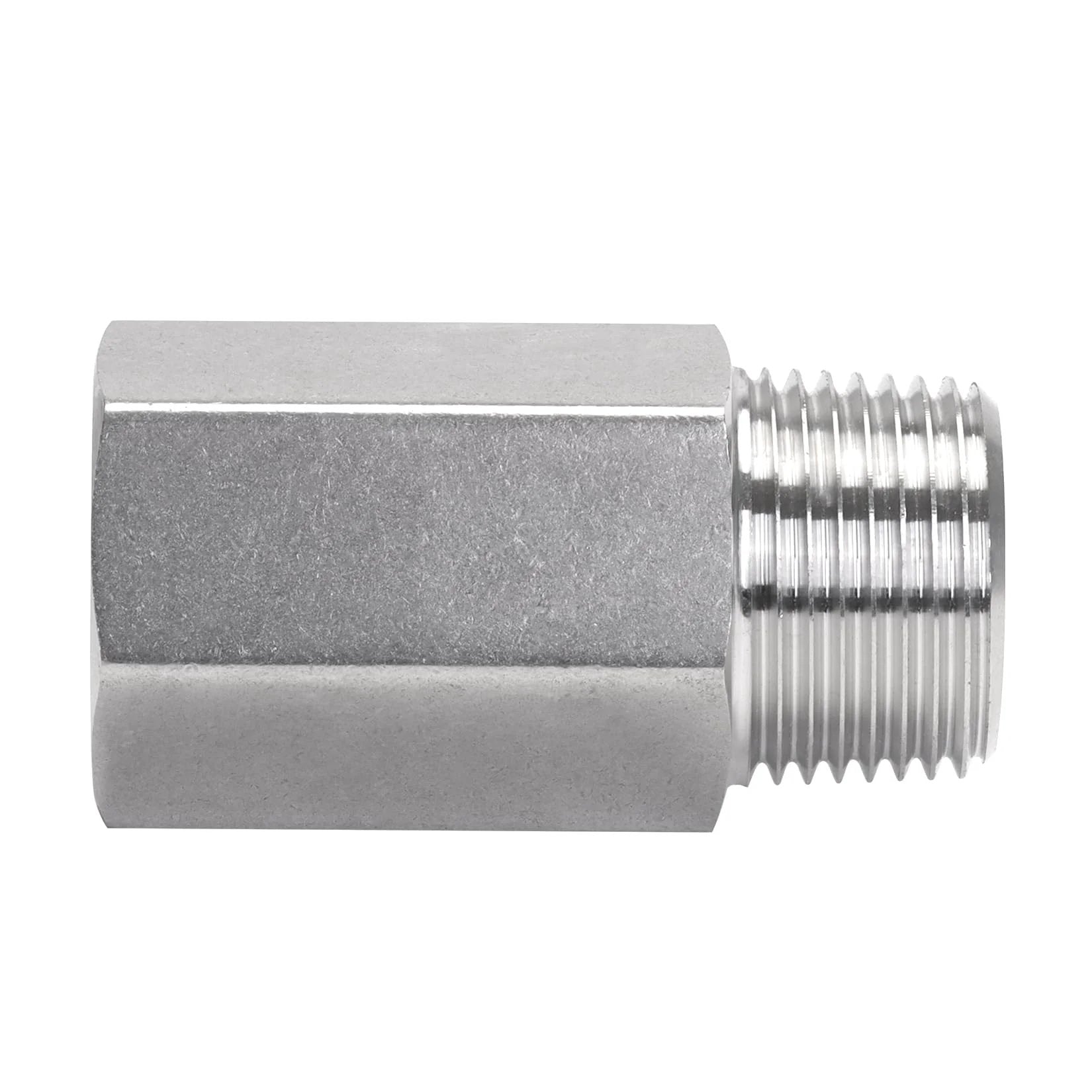 Heavy Duty Stainless Steel Air Check Valve One Half Inch NPT Male To One Half Inch NPT Female High Temperature One Way Backflow Preventer