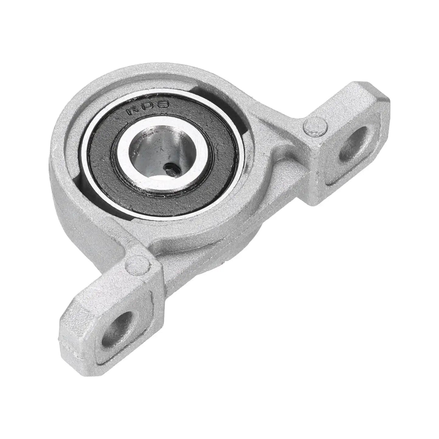 Self Aligning Pillow Block Bearing 8mm Bore Zinc Alloy Insert Bearing With Cast Iron Housing 55 x 13 x 28mm