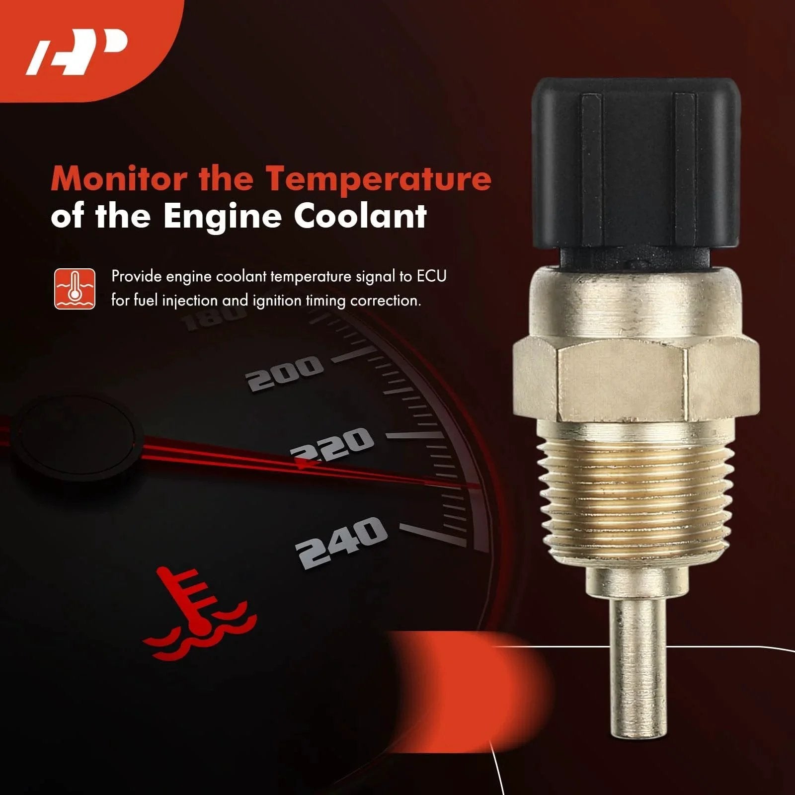Engine Coolant Temperature Sensor For Dodge Verna Hyundai Accent Azera Entourage Santa Fe Tiburon Tucson Kia Amanti Optima