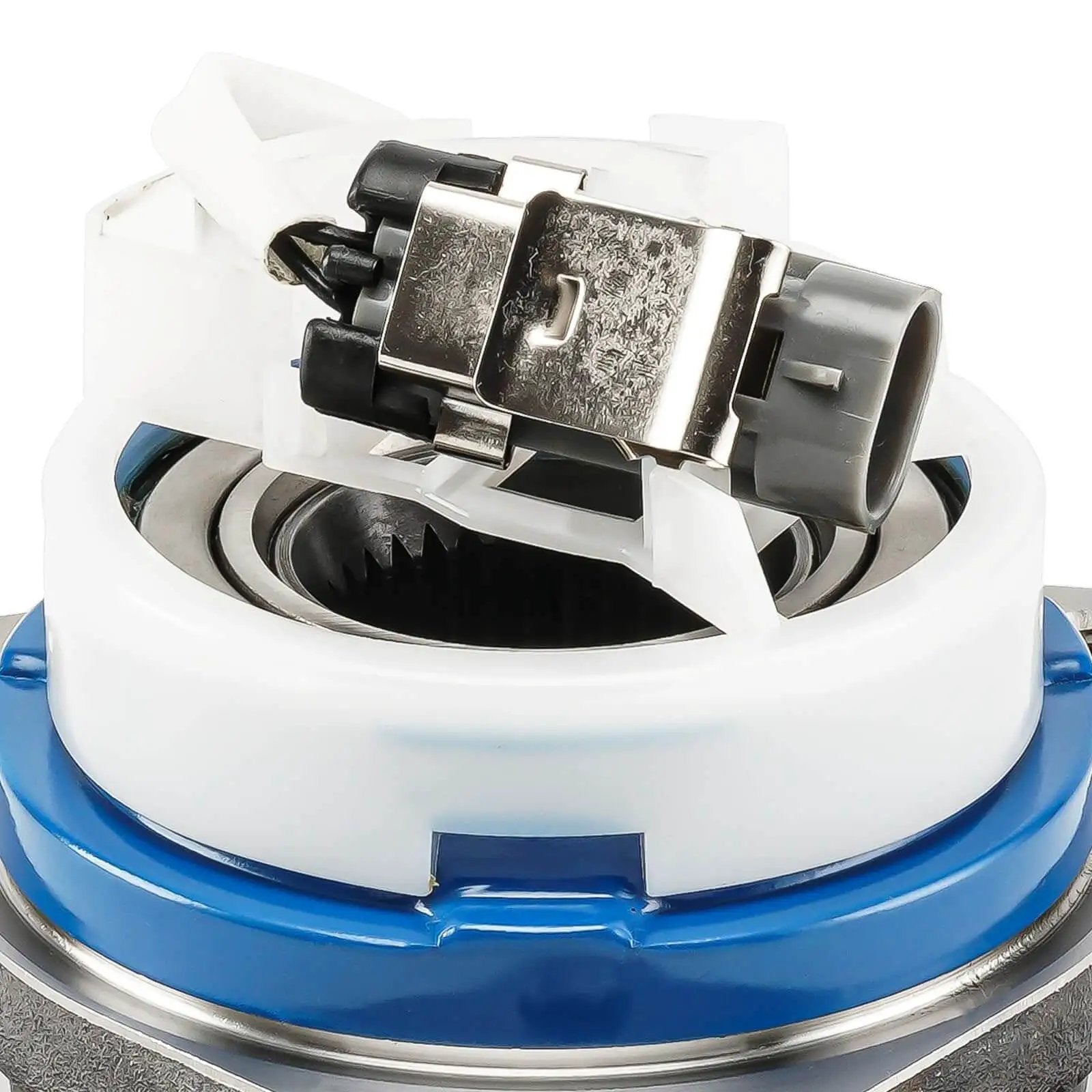 Front Wheel Hub Bearing Assembly 513121 for 1997-2013 GM Vehicles with ABS 5-Lug close-up showing connector detail