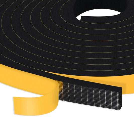 Weather Stripping Door Seal Tape With Strong Adhesive Lightproof And Noise Reduction Weatherproof Foam Insulation for windows and doors