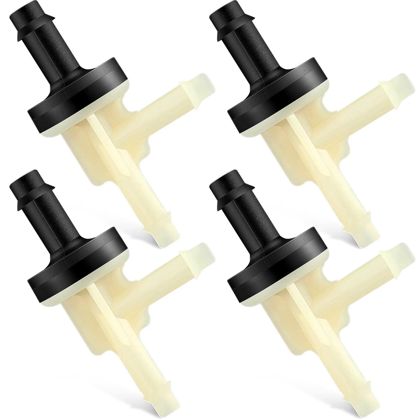 4 Pack Vacuum Check Valves Compatible With YG193 Automotive Vacuum Lines Replacement Switches Durable Car Vacuum System Parts For Quick Repairs And Bulk Spare Stock Threlaco