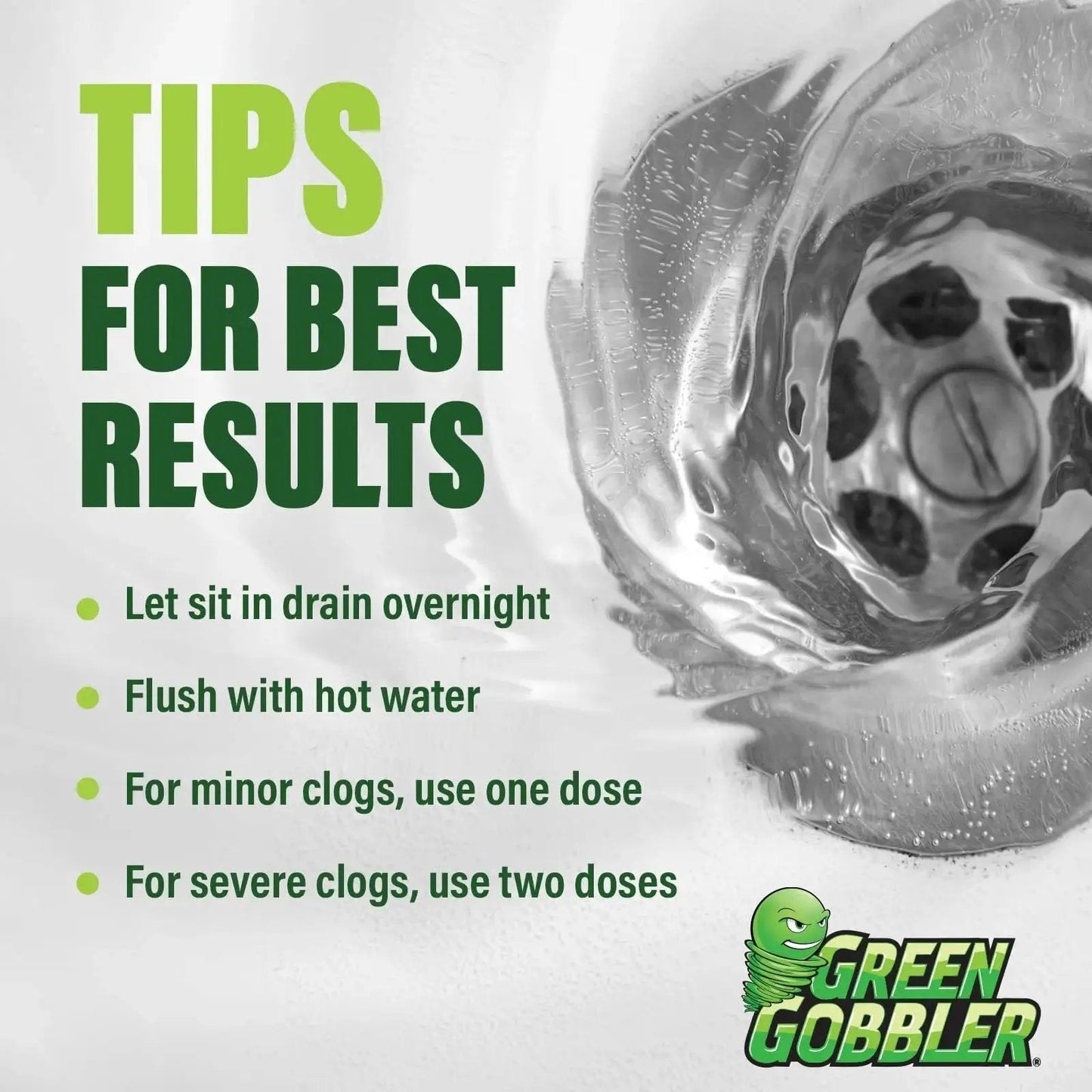 Tips for using Drain Clog Dissolver Powerful Liquid Opener For Pipes And Septic 2 Pack with sink drain illustration