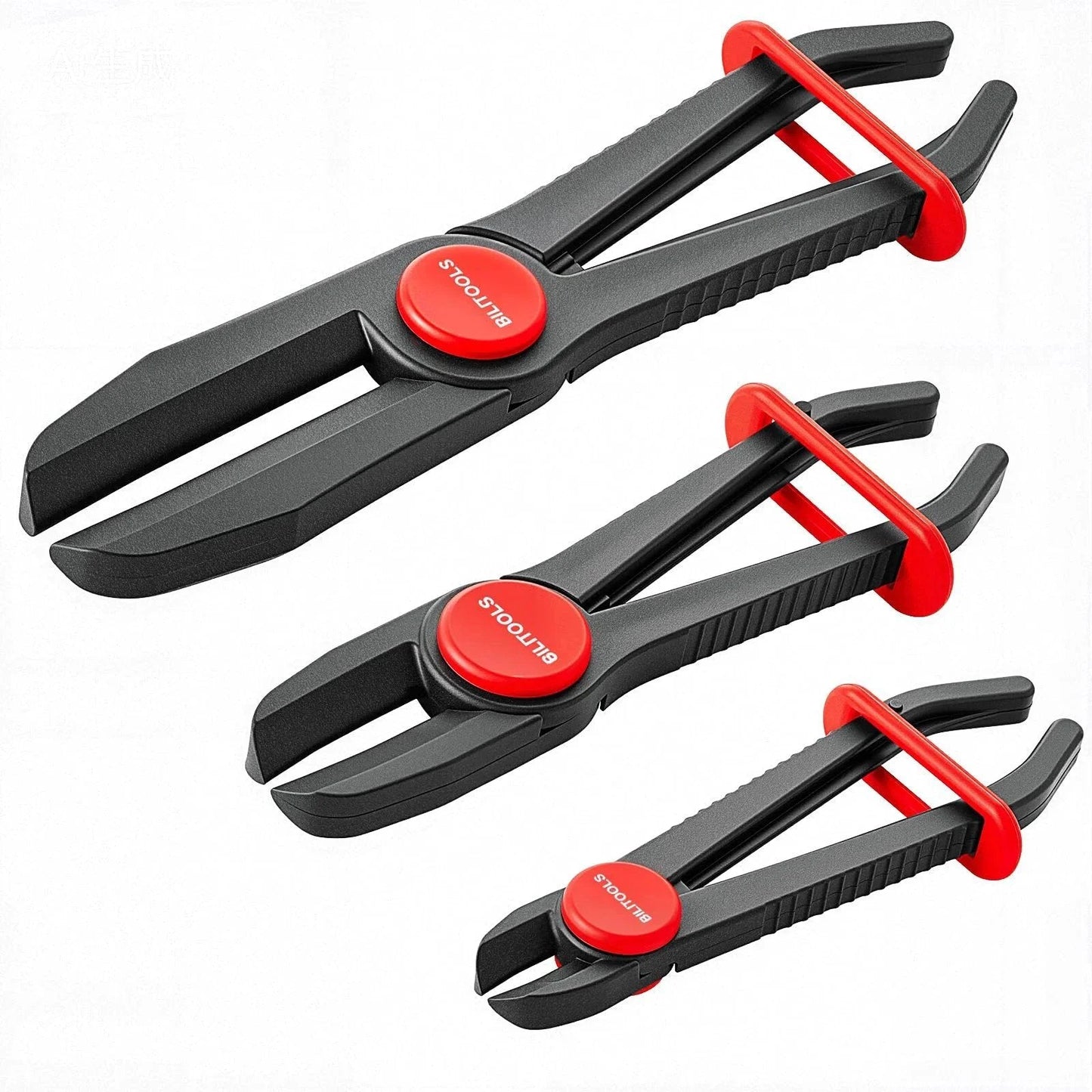 Hose Pinch Off Pliers Set Straight 5.9 To 10 Inches Clamp Pliers For Flexible Fuel Lines Radiator Coolant Brake Hoses And Vacuum Lines Plastic Construction Not For Rigid Or High Pressure Lines