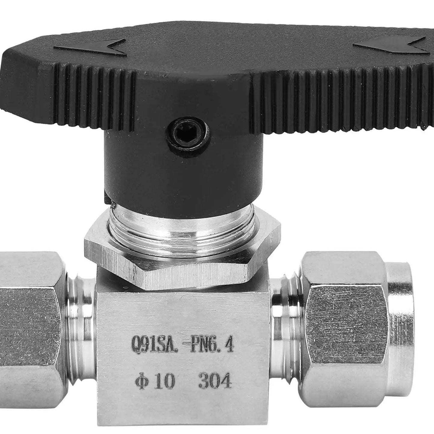 Industrial Grade 304 Stainless Steel Needle Valve For High Pressure Two Way Flow Control In Water Oil Gas Systems With Precision