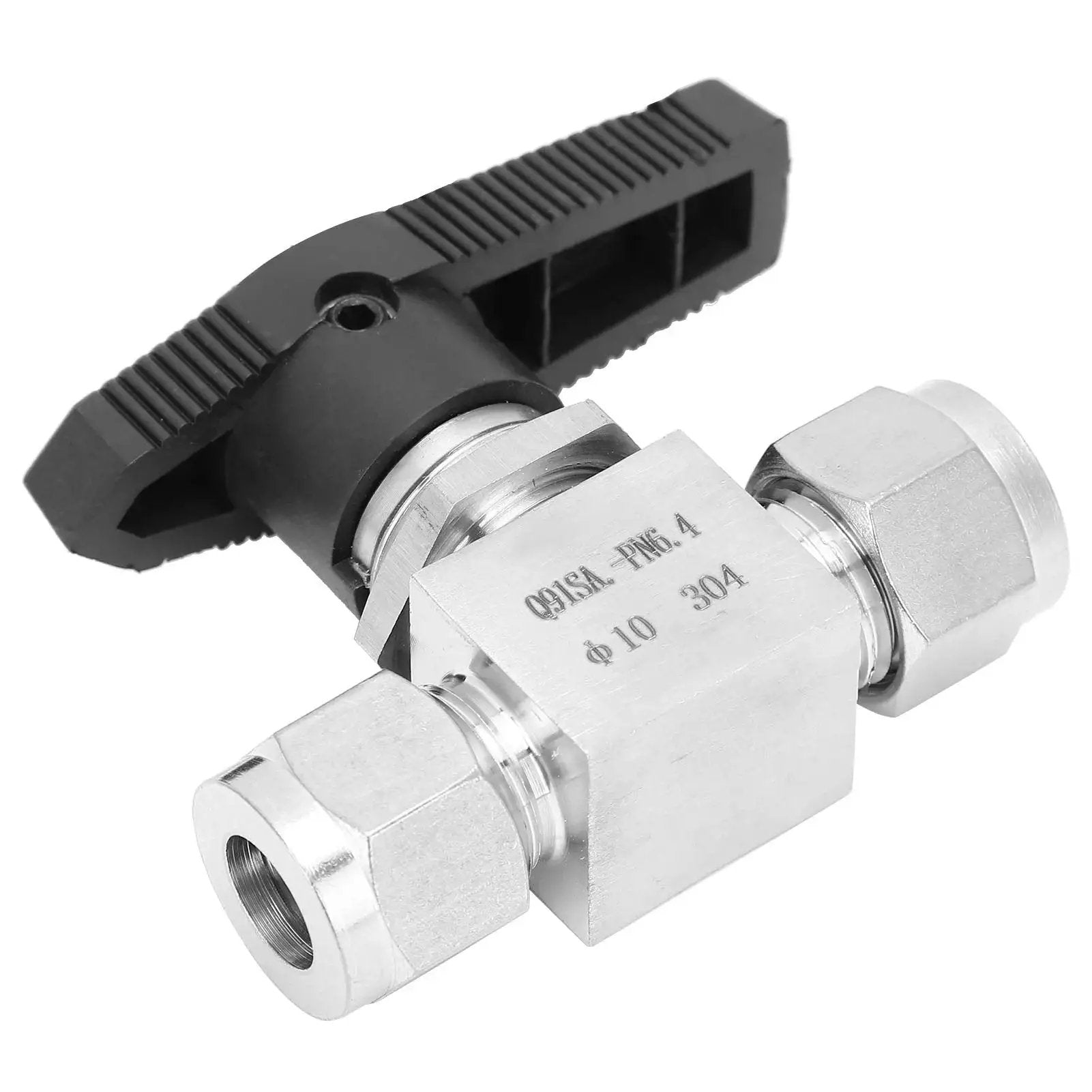 Industrial Grade 304 Stainless Steel Needle Valve For High Pressure Two Way Flow Control In Water Oil Gas Systems With Precision Needle Mechanism Perfect For Automotive Petrochemical Shipbuilding And Construction DANAIXZ F10