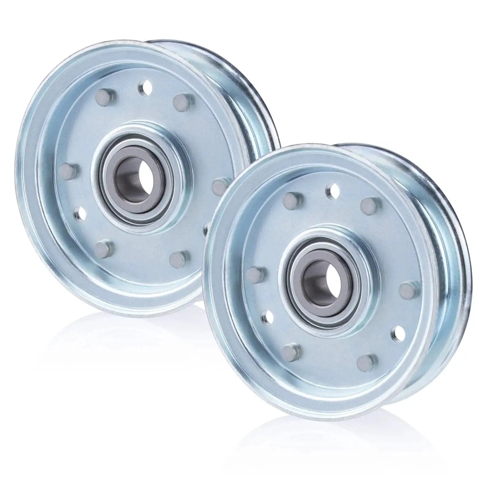 Two Pack Finish Mower Idler Pulley Replacement for RFM Series Mowers Fits 4 Foot 5 Foot And 6 Foot Mowers With Single Belt Replaces King Kutter Part 164090