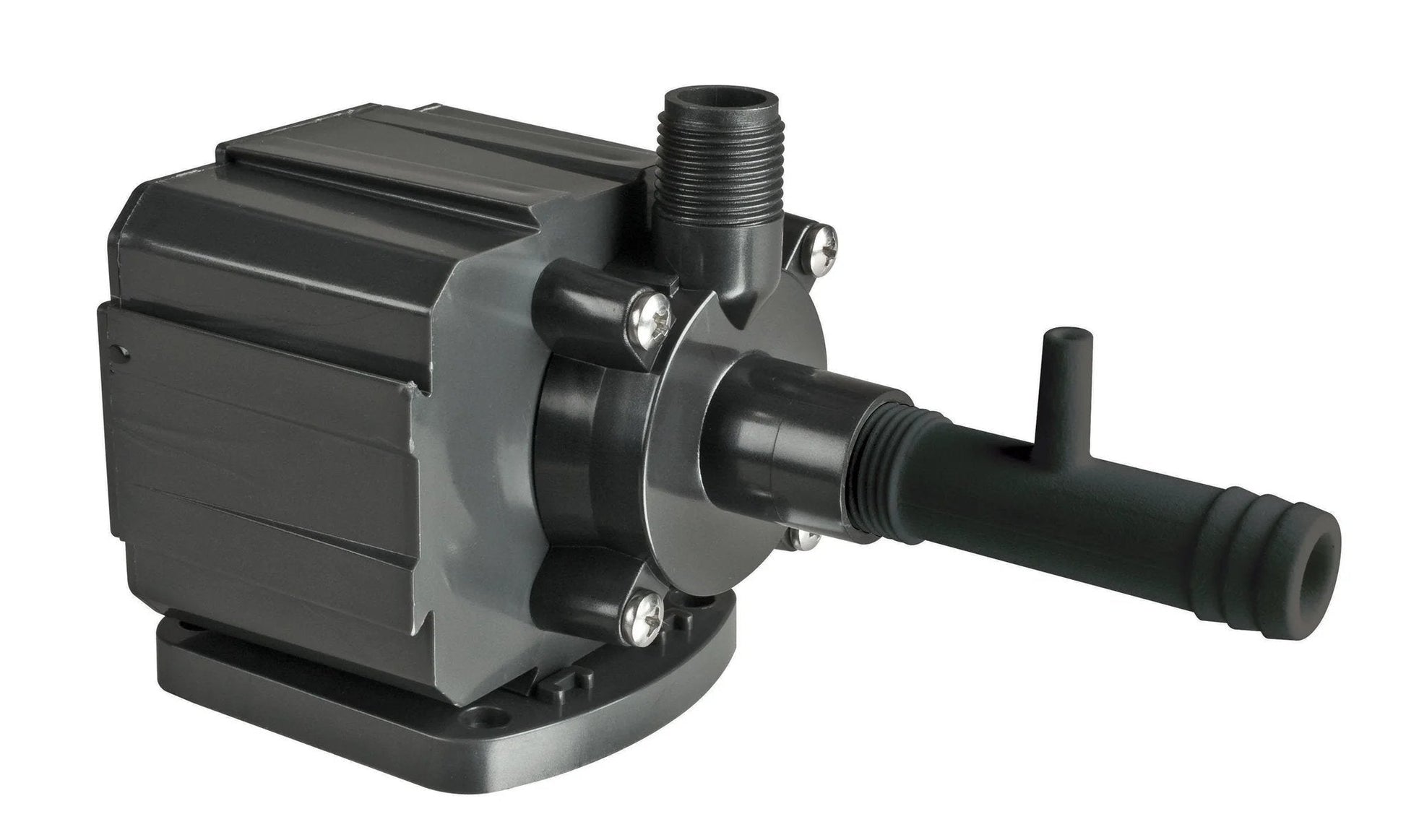 Supreme 250 GPH Hydro Mag Recirculating Water And Air Pump With Venturi For Hydroponics, black compact design, Model 40122