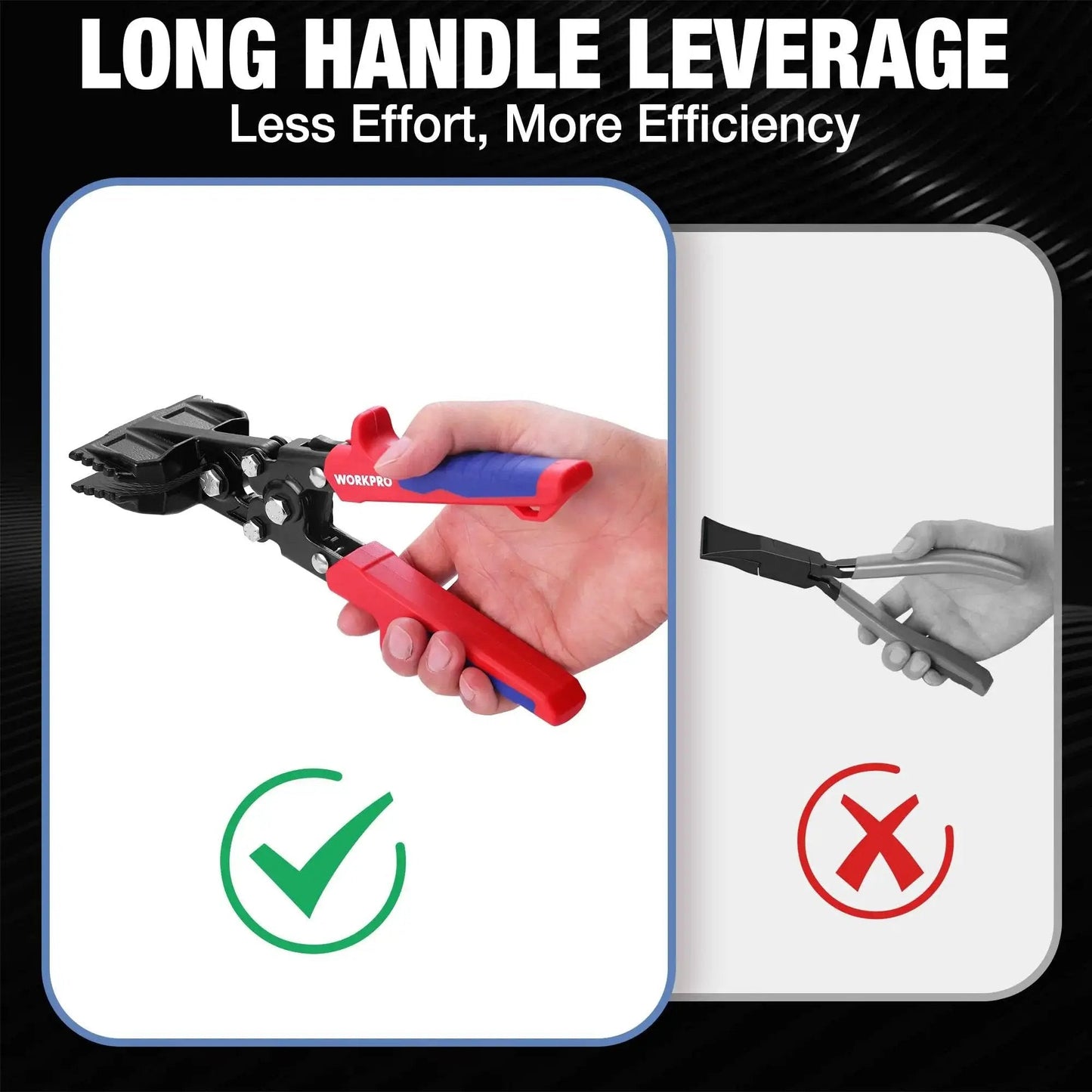 Heavy Duty 3 Inch Sheet Metal Bender And Hand Seamer Tool with ergonomic handle for less effort and more efficiency.
