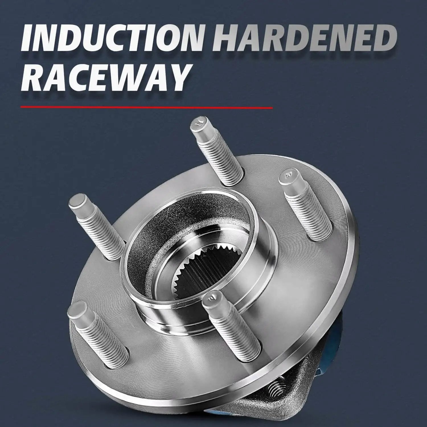 "Induction Hardened Raceway, Front and Rear Wheel Hub Bearing Assembly Kit - Set of 4 for 2001-2005 Pontiac Aztek & Montana, 2002-2004 Chevy Venture, 2005 Uplander, Buick Rendezvous Terraza 513121."