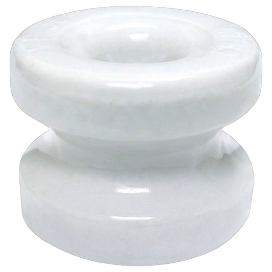 Large Ceramic Corner Post Insulator For Wood Posts That Prevents Energy Loss, Compatible With All Electric Fence Wire, WP36
