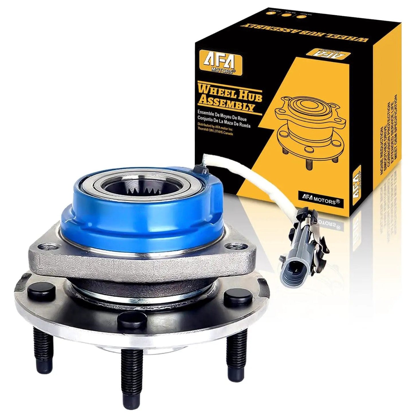 Front Hub Bearing Assembly 513121 Single Unit for Chevy Impala Monte Carlo with box packaging