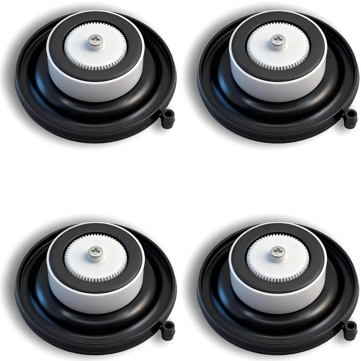 4 Pack Sprinkler Valve Diaphragm Repair Kit For Hunter PGV SRV ASV Valves Three Quarter Inch And One Inch Durable NBR Buna N Rubber