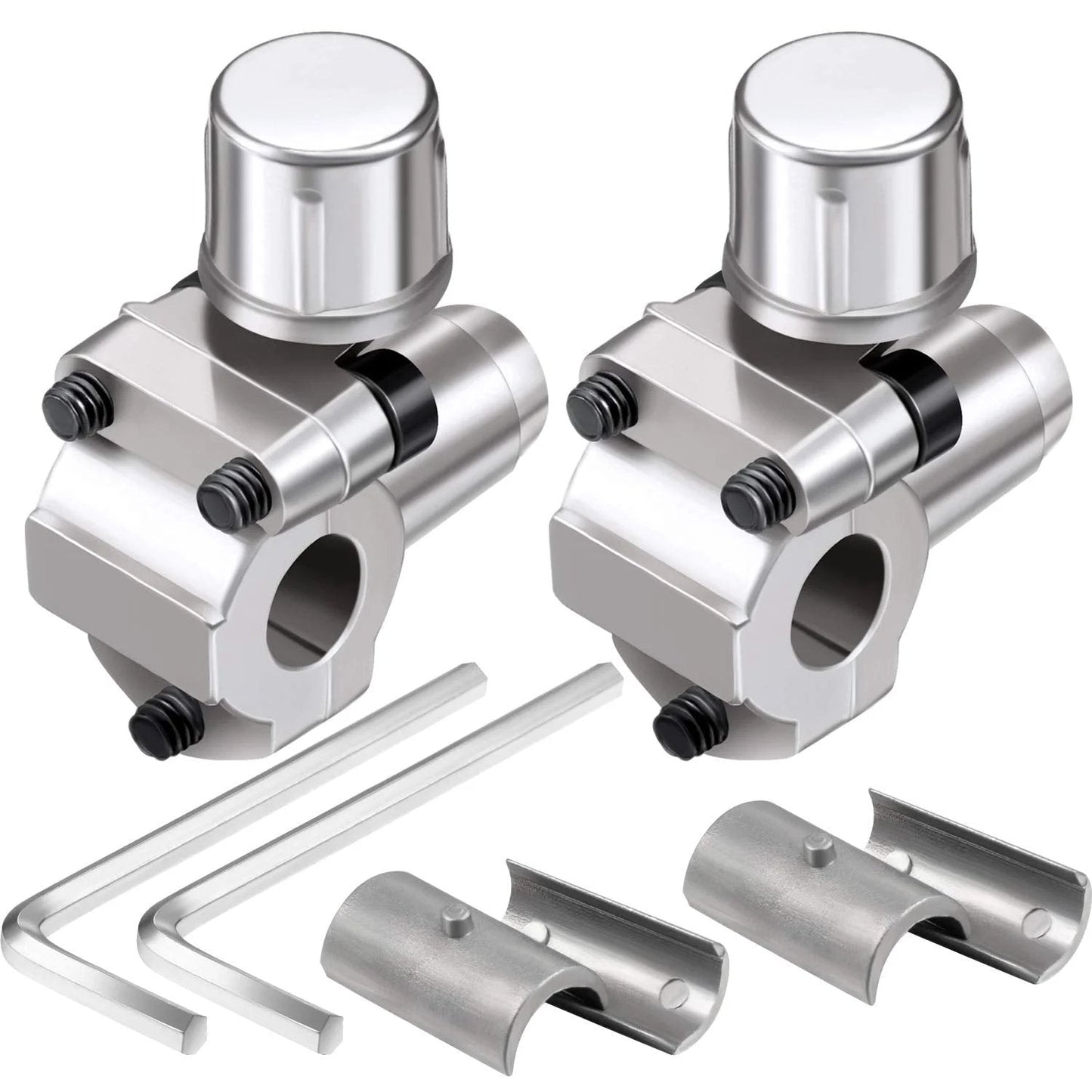 Bullet Piercing Tap Valve Kit BPV 31 For Fridge Lines Includes Two Sets With Valve Hex Key And Adapters Compatible With One Quarter Five Sixteenths And Three Eighths Inch Pipes Replaces AP4502525 GPV 14 31 38 56 MPV 31 Corrosion Resistant Metal