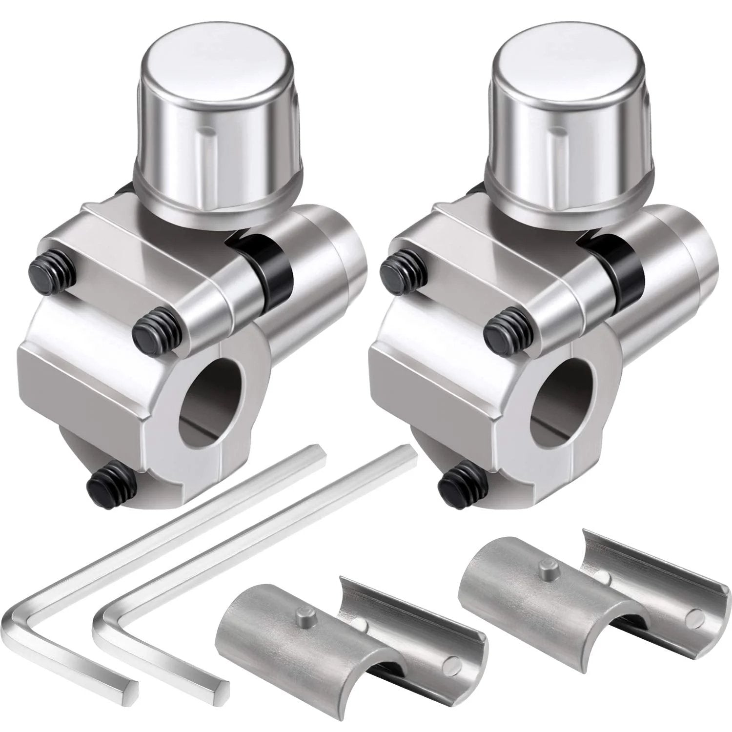 Bullet Piercing Tap Valve Kit BPV 31 For Fridge Lines Includes Two Sets With Valve Hex Key And Adapters Compatible With One Quarter Five Sixteenths And Three Eighths Inch Pipes Replaces AP4502525 GPV 14 31 38 56 MPV 31 Corrosion Resistant Metal