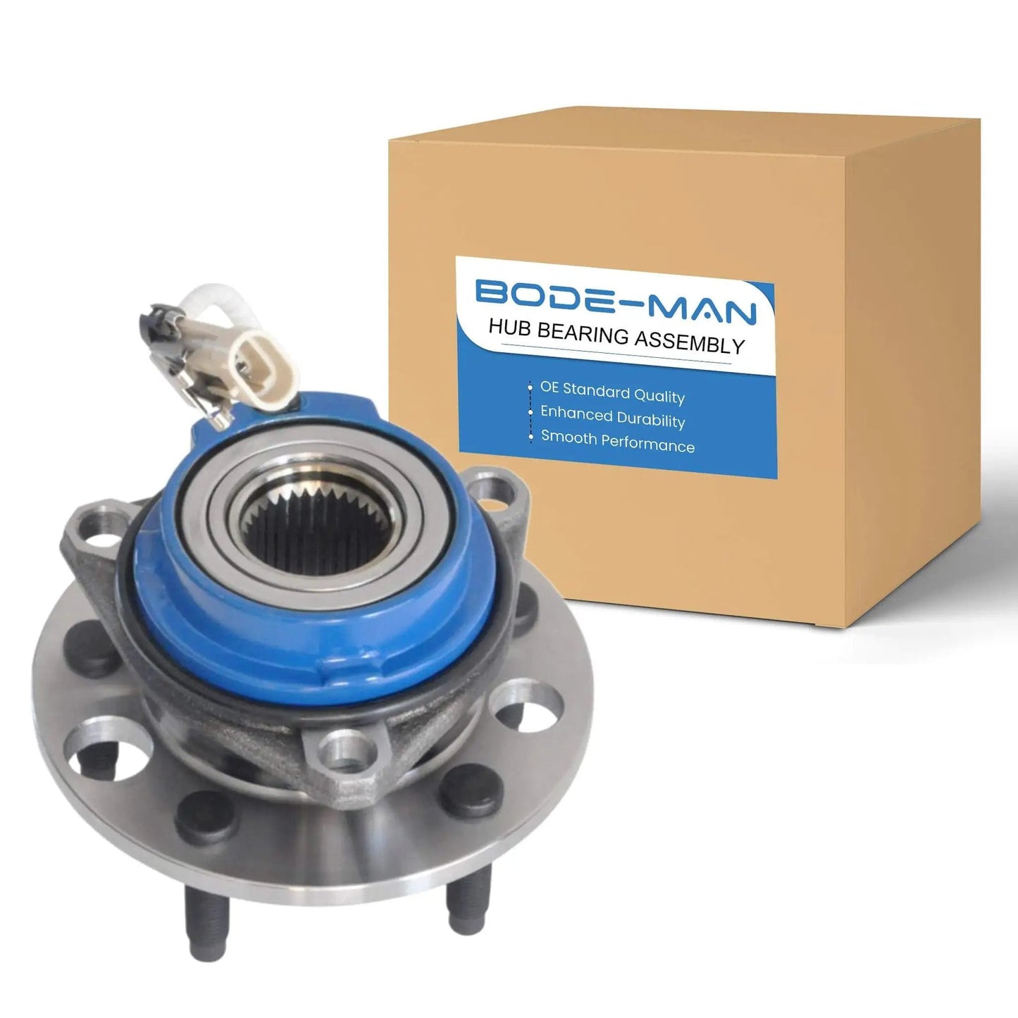 Wheel hub assembly with ABS and sealed ball bearing for 1991-1999 Chevy Buick Cadillac Pontiac Oldsmobile, NT513087, packaging