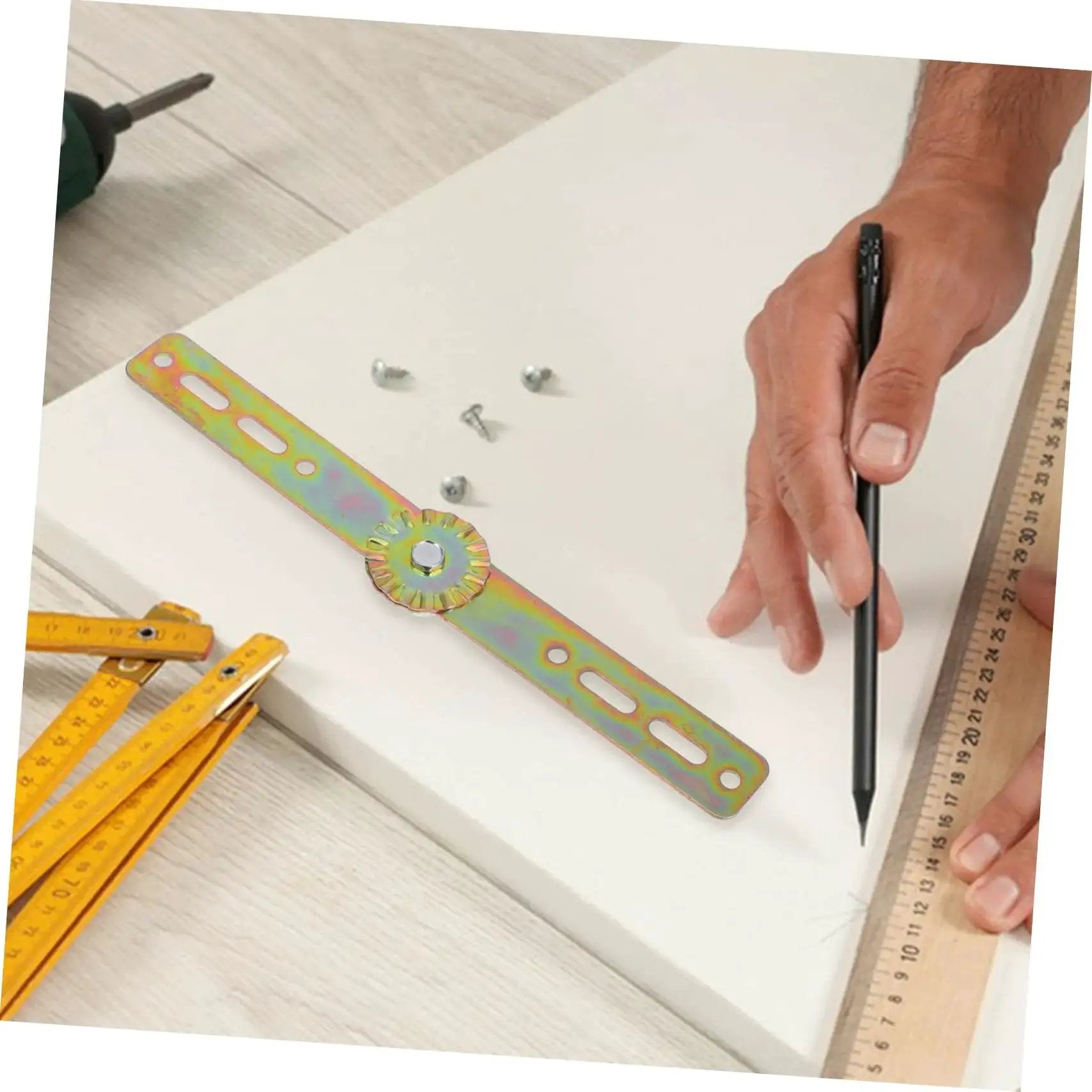 Adjustable angle hinge for furniture with high load capacity easy install backrest and couch hinges by QUMIIRITY on white surface