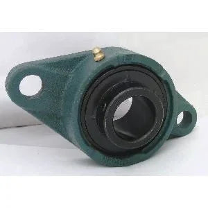 7/8" Bearing UCFL205-14 Black Oxide Plated Insert + 2-Bolt Flanged Housing Mounted Bearing
