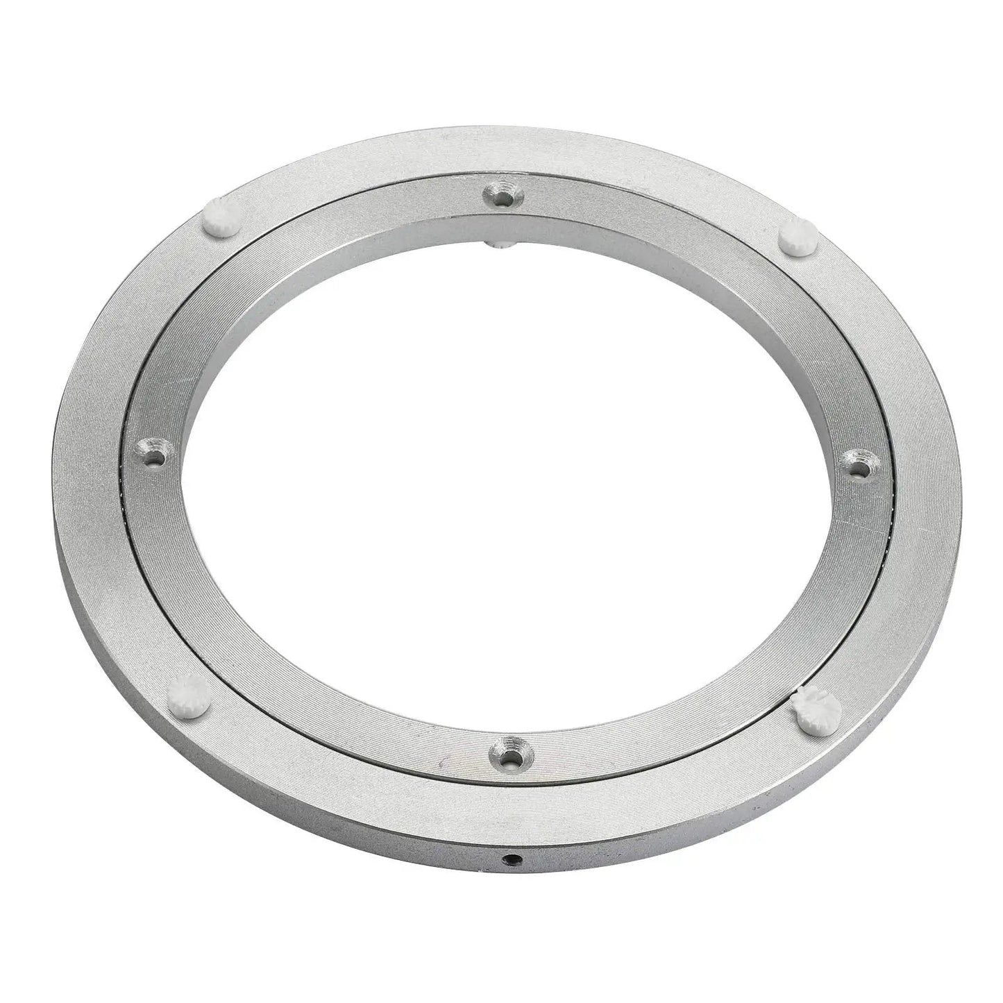 8 Inch Lazy Susan Base Only For Glass, Granite, Or Wood Tables, Heavy Duty Aluminum Alloy Rotating Turntable Bearing