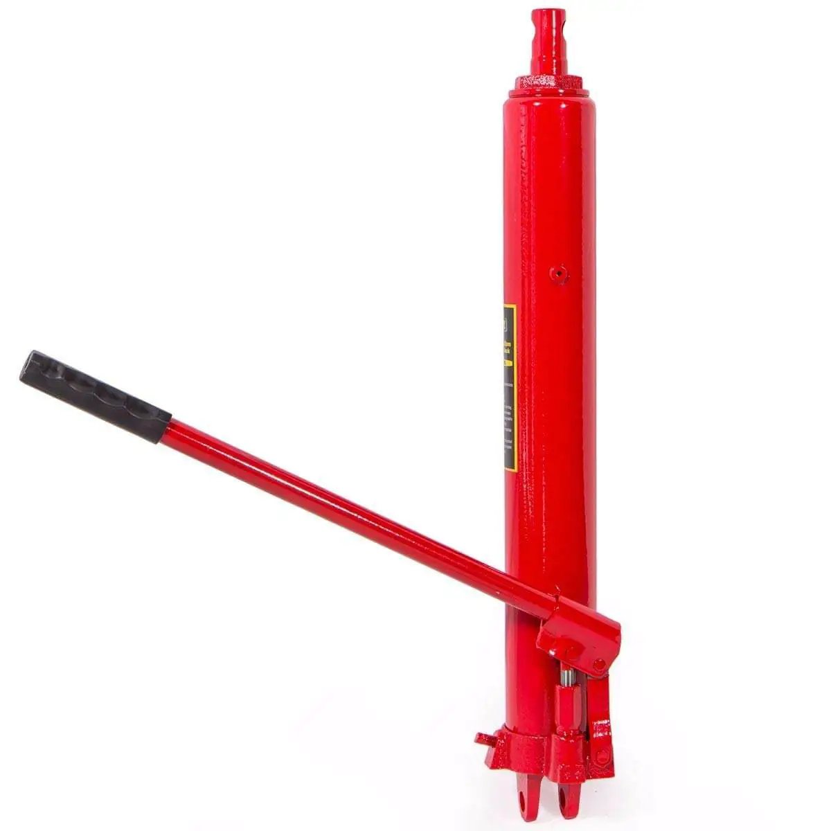 BeefedUp 8 Ton Hydraulic Ram Engine Lift Hoist for garage shop cranes, cherry picker style with clevis base and handle