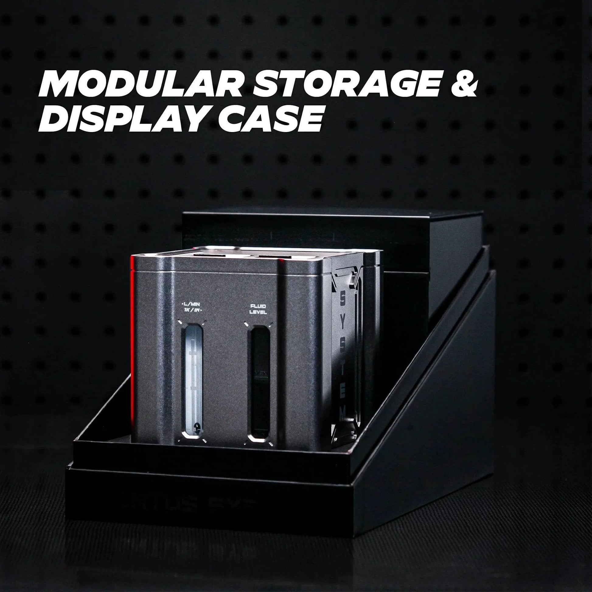 Ventus Smoke Machine Leak Tester For EVAP And Vacuum Systems with modular storage and display case