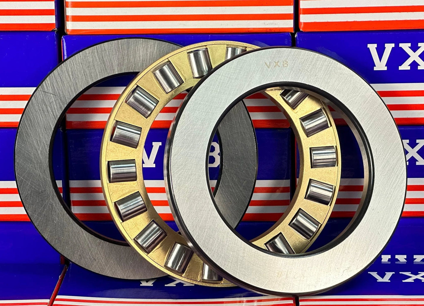 81218M Cylindrical Roller Thrust Bearing 90x135x35mm - Bronze Cage