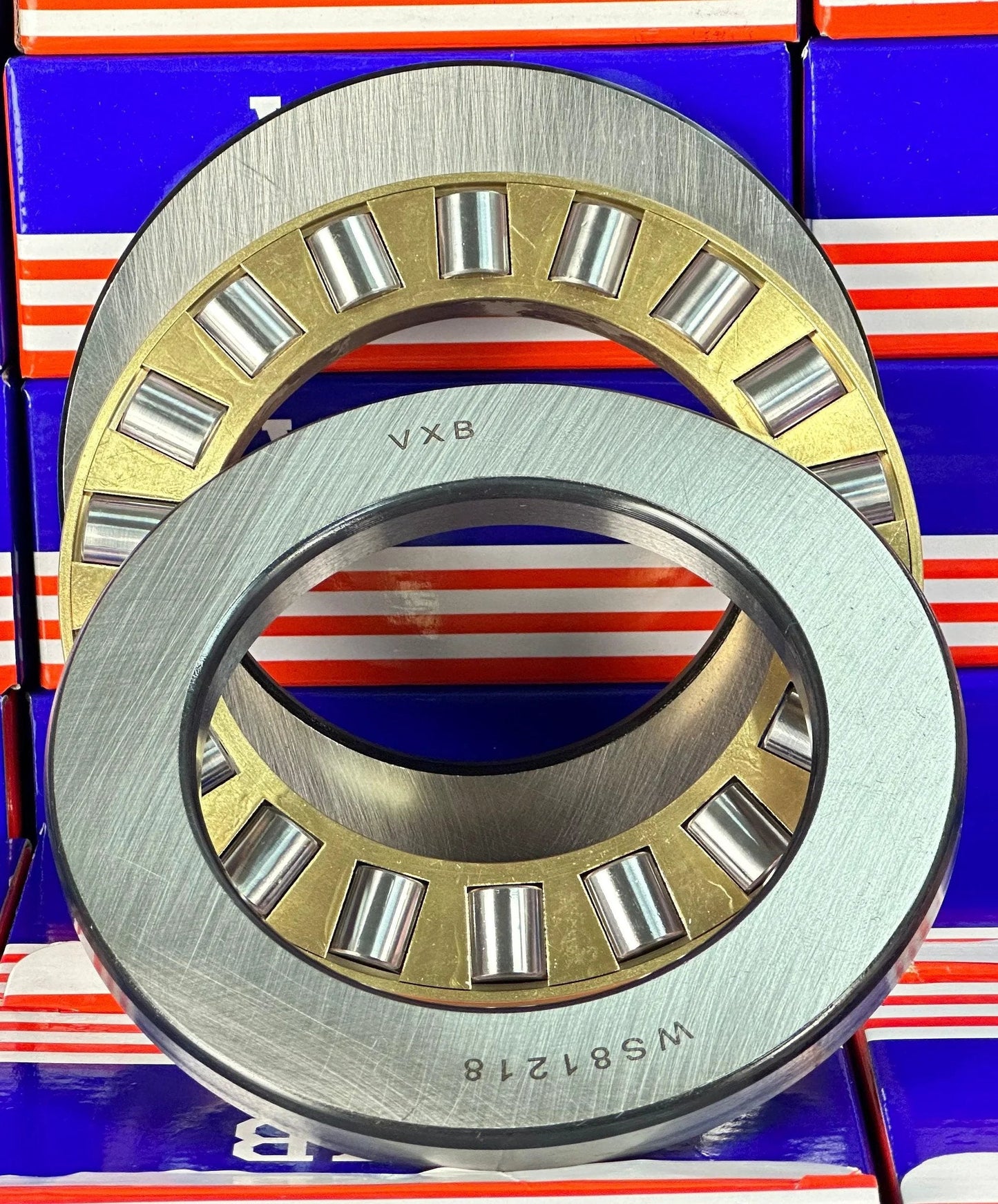 81218M Cylindrical Roller Thrust Bearing 90x135x35mm - Bronze Cage