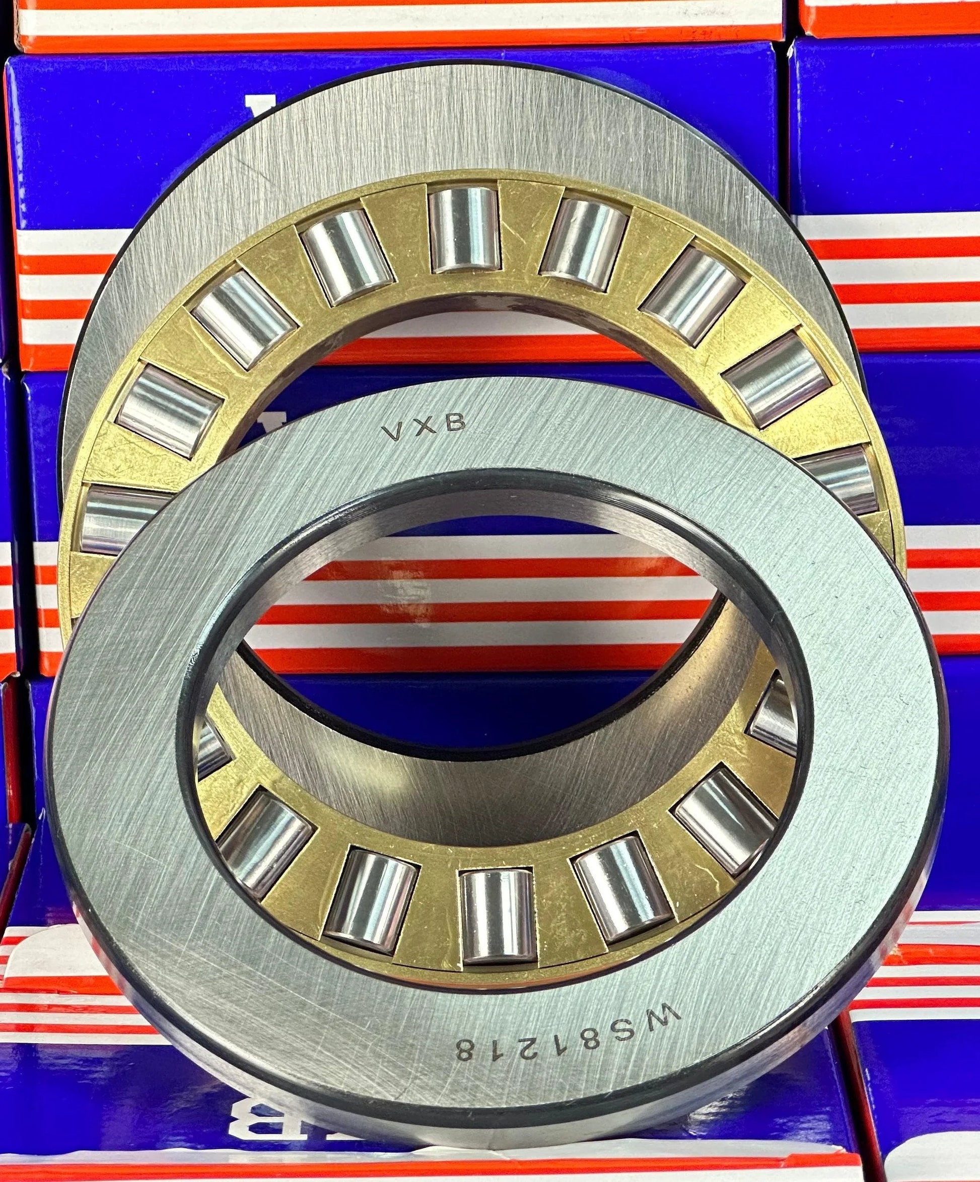 81218M Cylindrical Roller Thrust Bearing 90x135x35mm - Bronze Cage