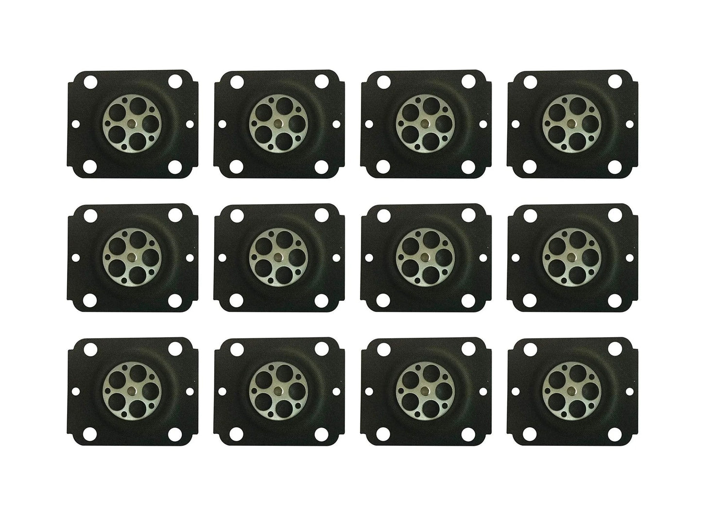 Metering Diaphragm Assembly For ZAMA Carburetors Direct Replacement A015060 Replaces ZAMA A015060 Pack Of 12 High Quality Durable Parts