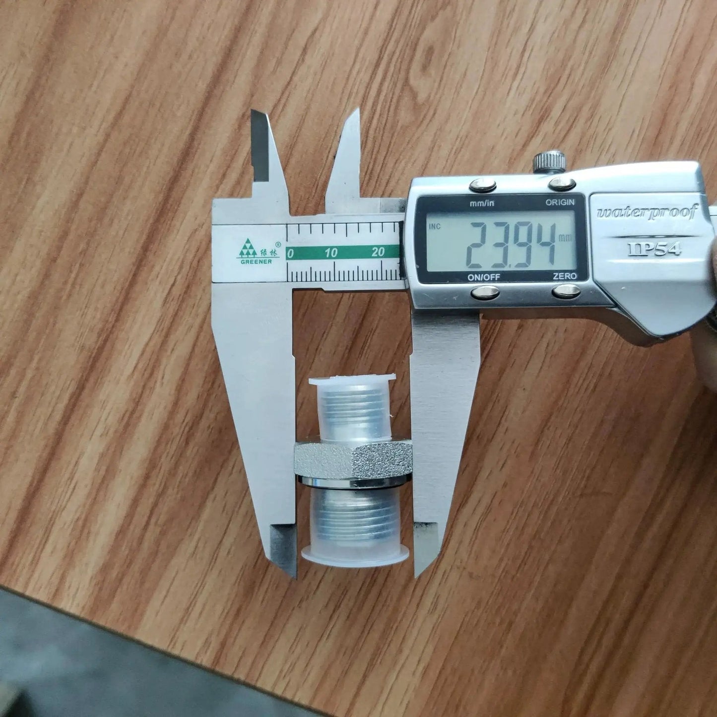 Heavy Duty Hydraulic Hose Fitting Adapters for Excavator Built Tough, 2Pcs 14H to 18ED Threaded Pipe, caliper measuring diameter