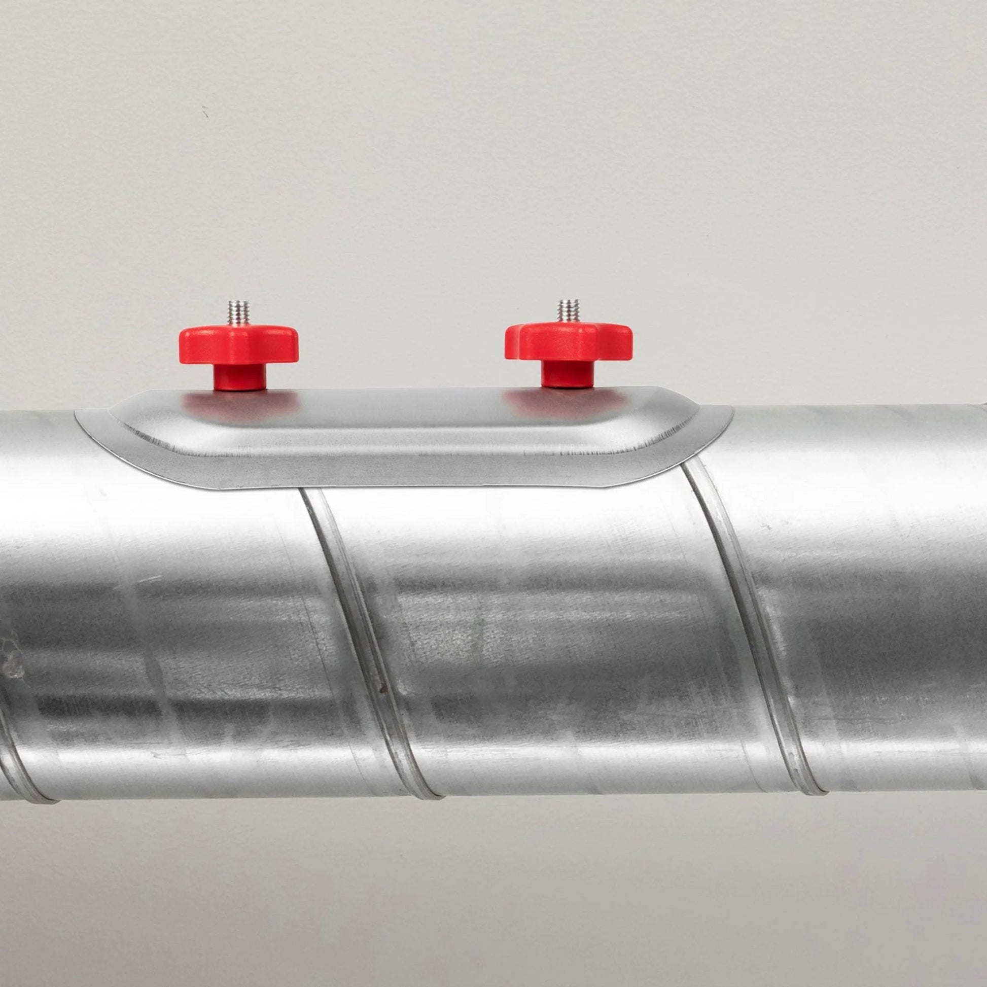 Six Inch Round Duct Access Door for Ducting Inspection and Maintenance with Airtight Seal and Rubber Gasket installed on duct