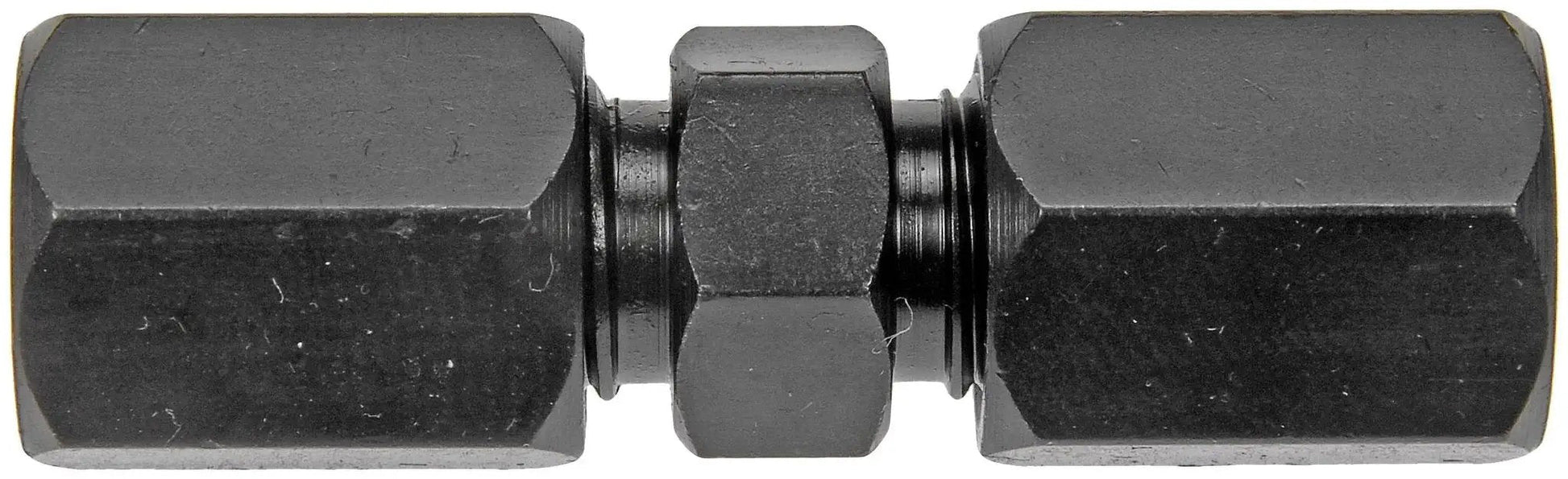 High Pressure Quarter Inch Compression Union Fitting Rated For 5000 PSI Built To Last Heavy Duty Industrial Hydraulic Connector